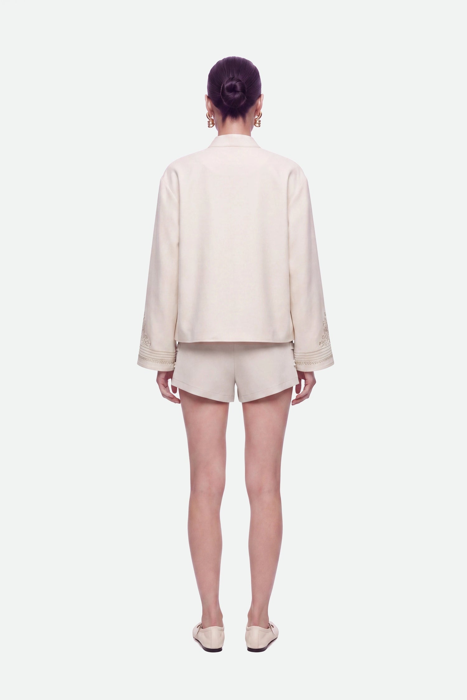 Button Accessory Mini Skort