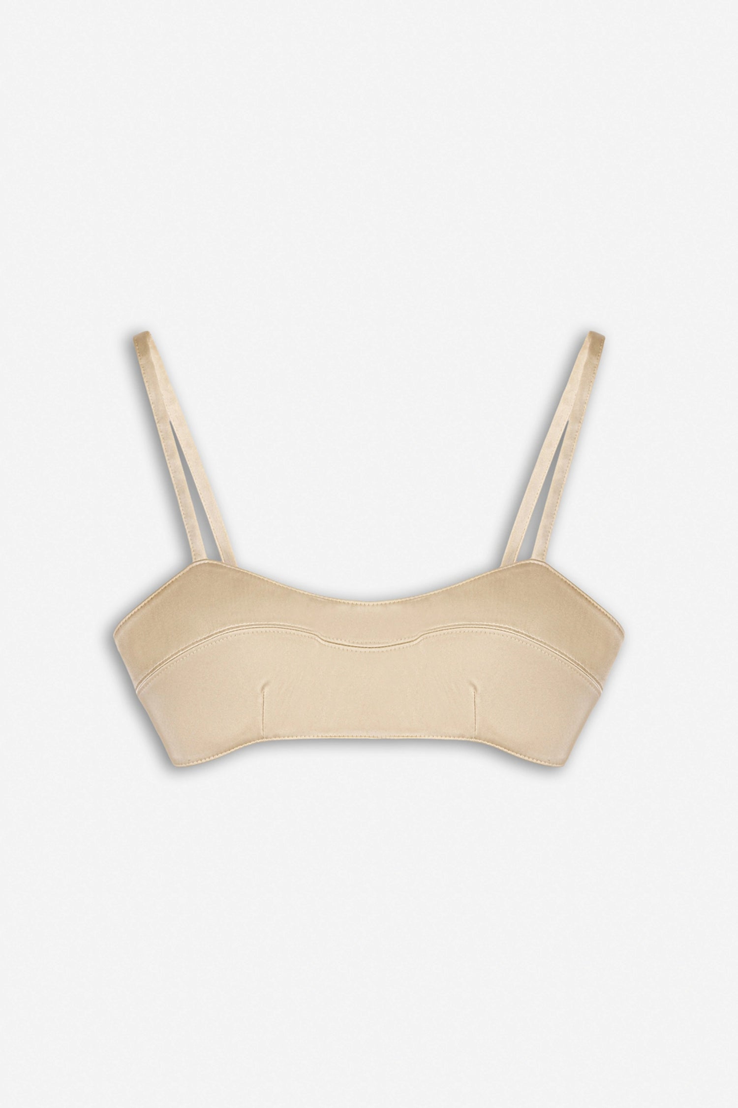 String Strap Crop Top