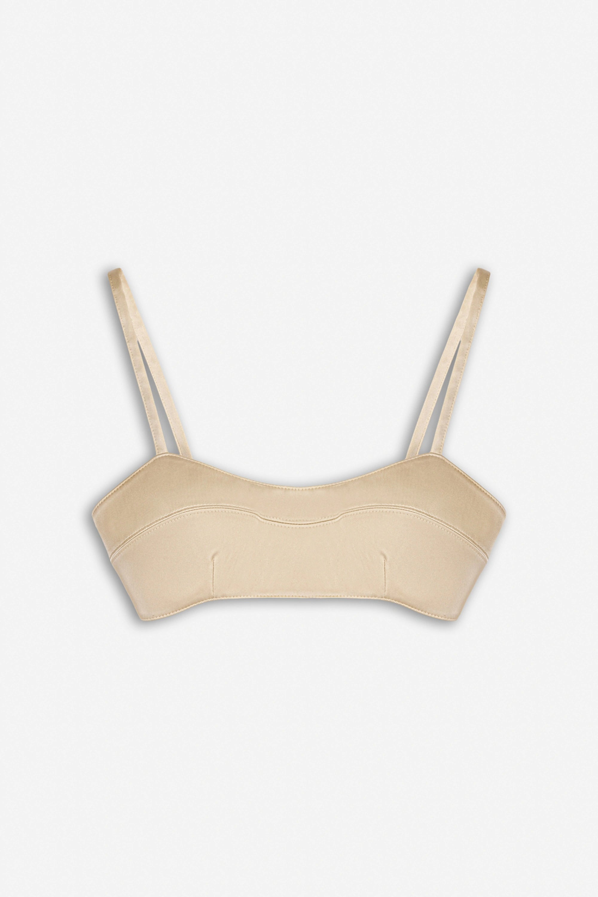 String Strap Crop Top