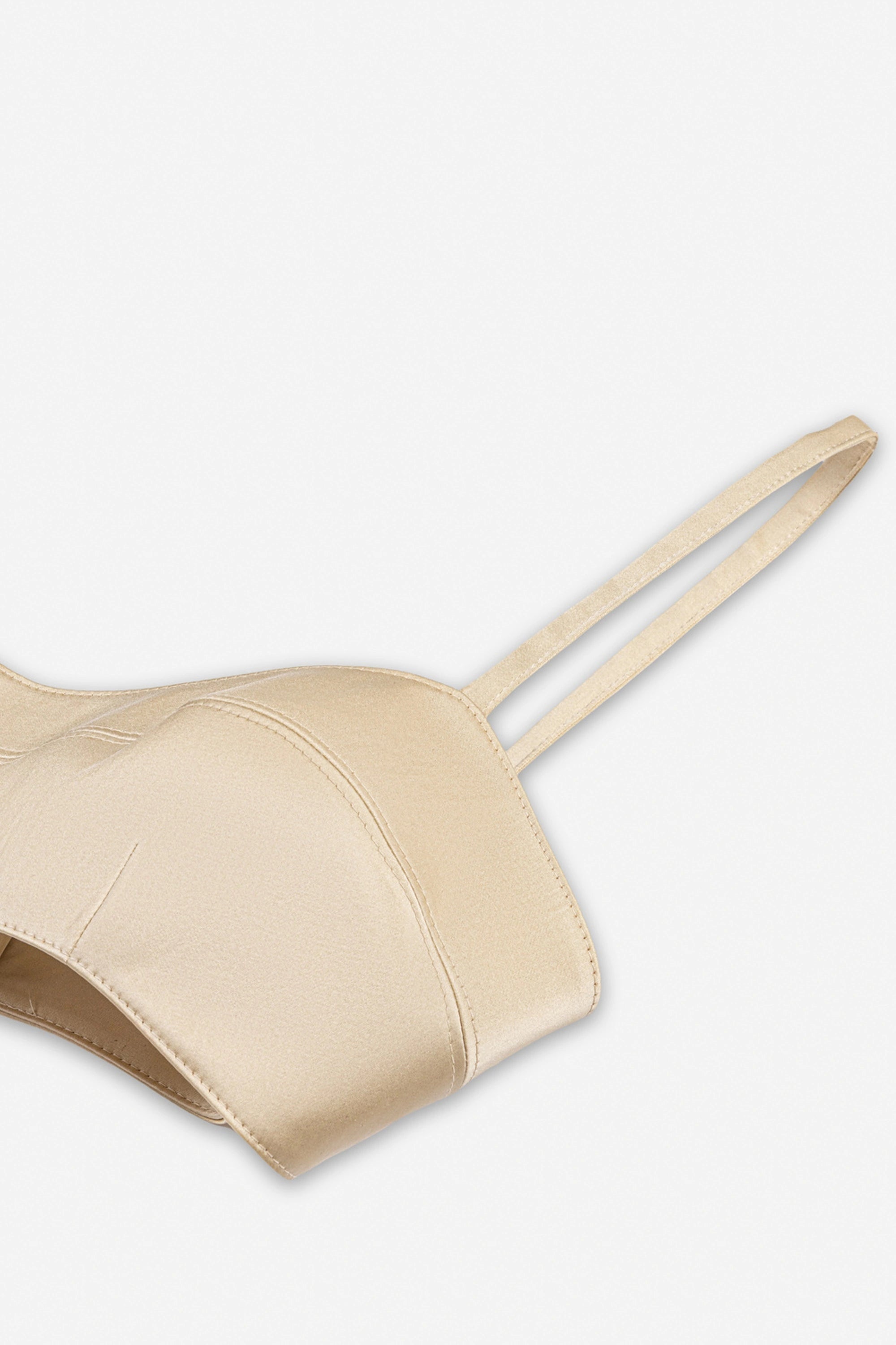 String Strap Crop Top