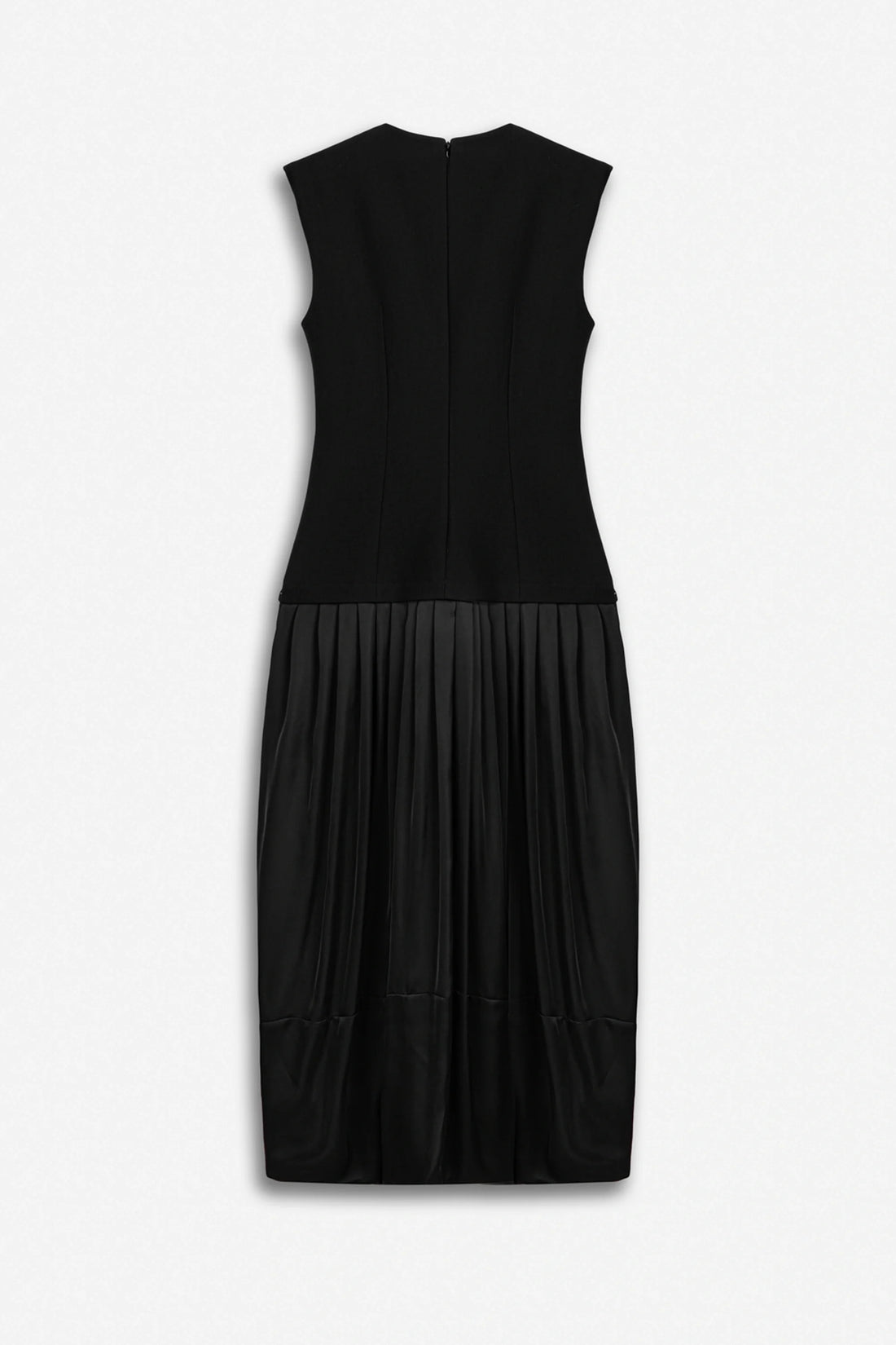 Cap Sleeve Bubble Hem Dress