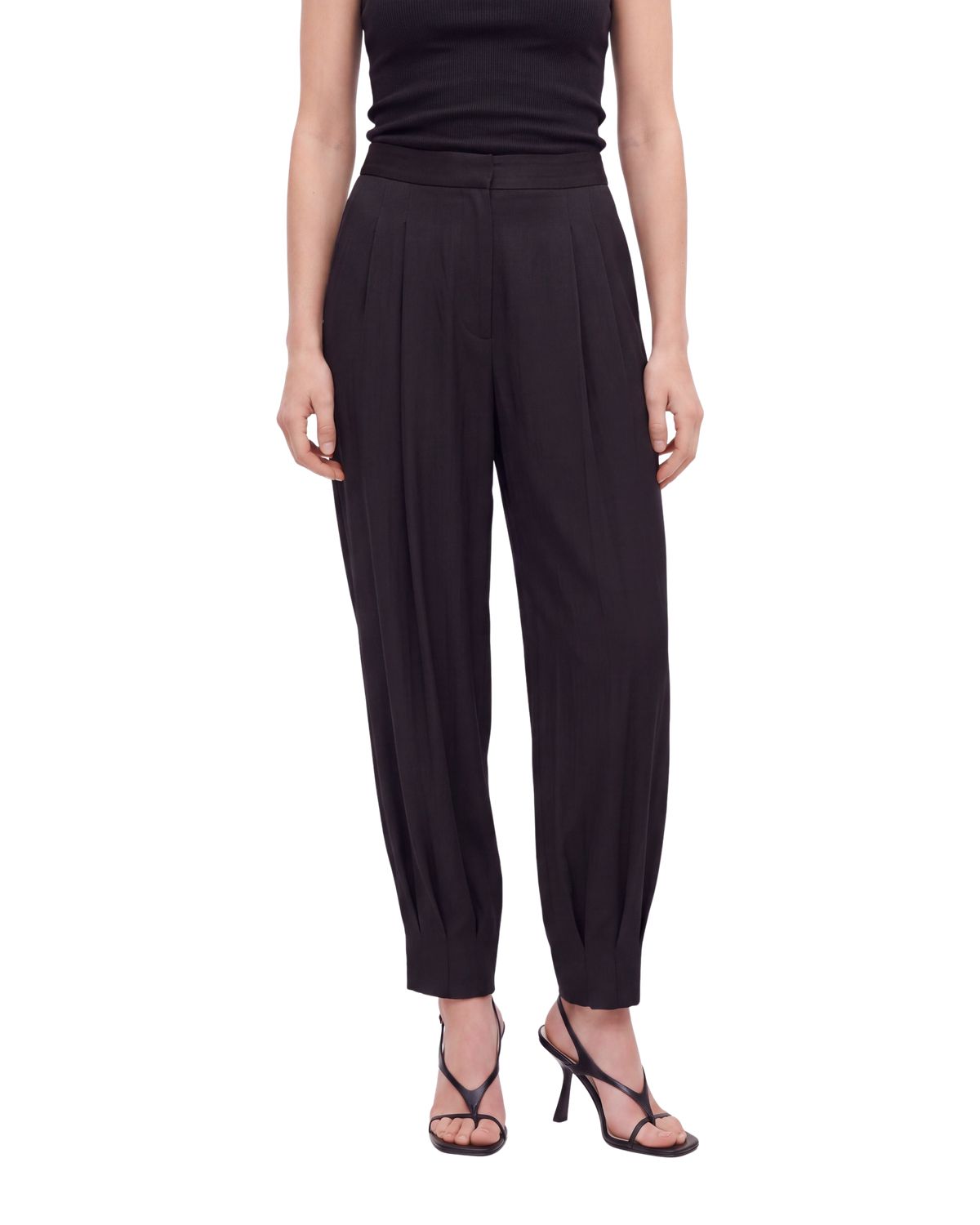 Belted Harem Trousers