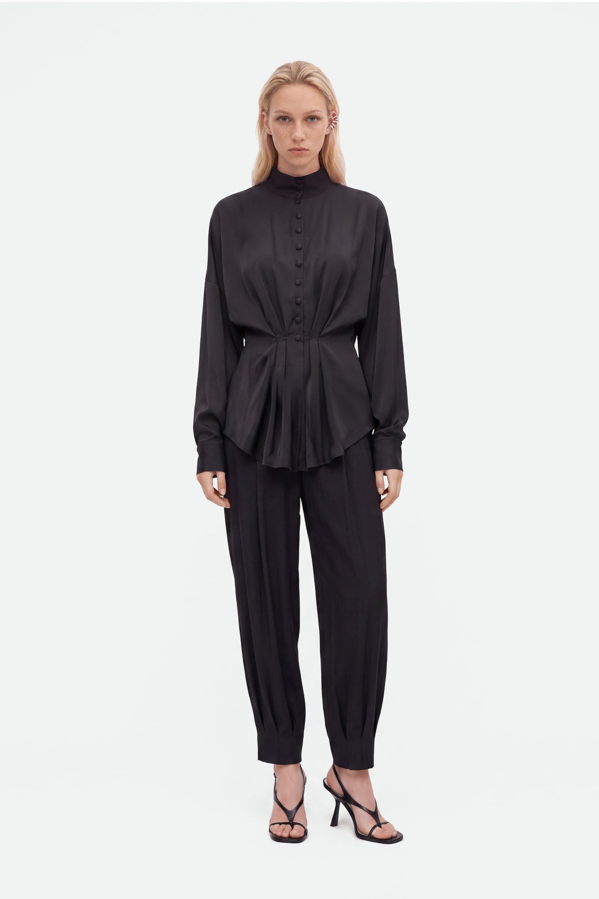 Belted Harem Trousers