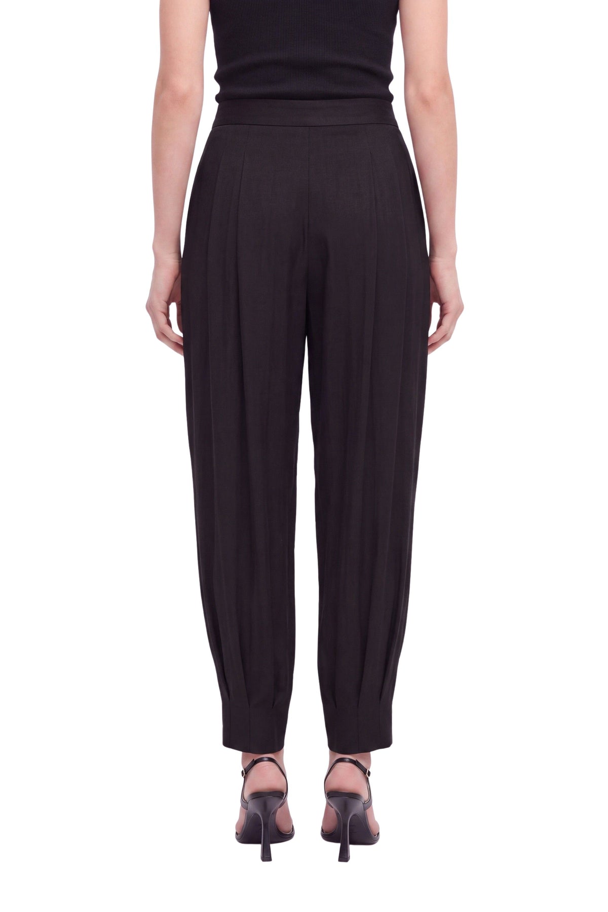 Belted Harem Trousers