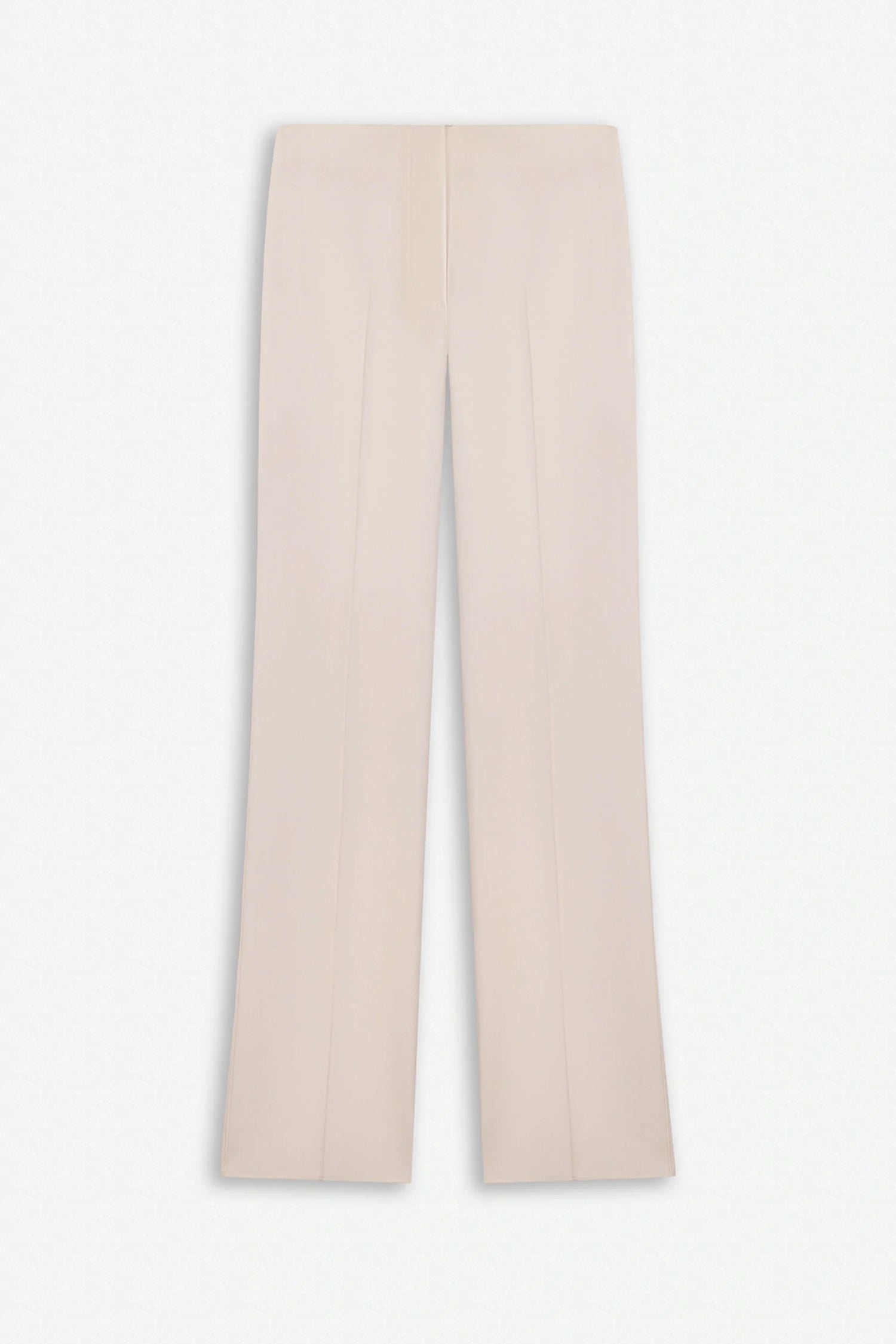 High Waist Slit Hem Trousers