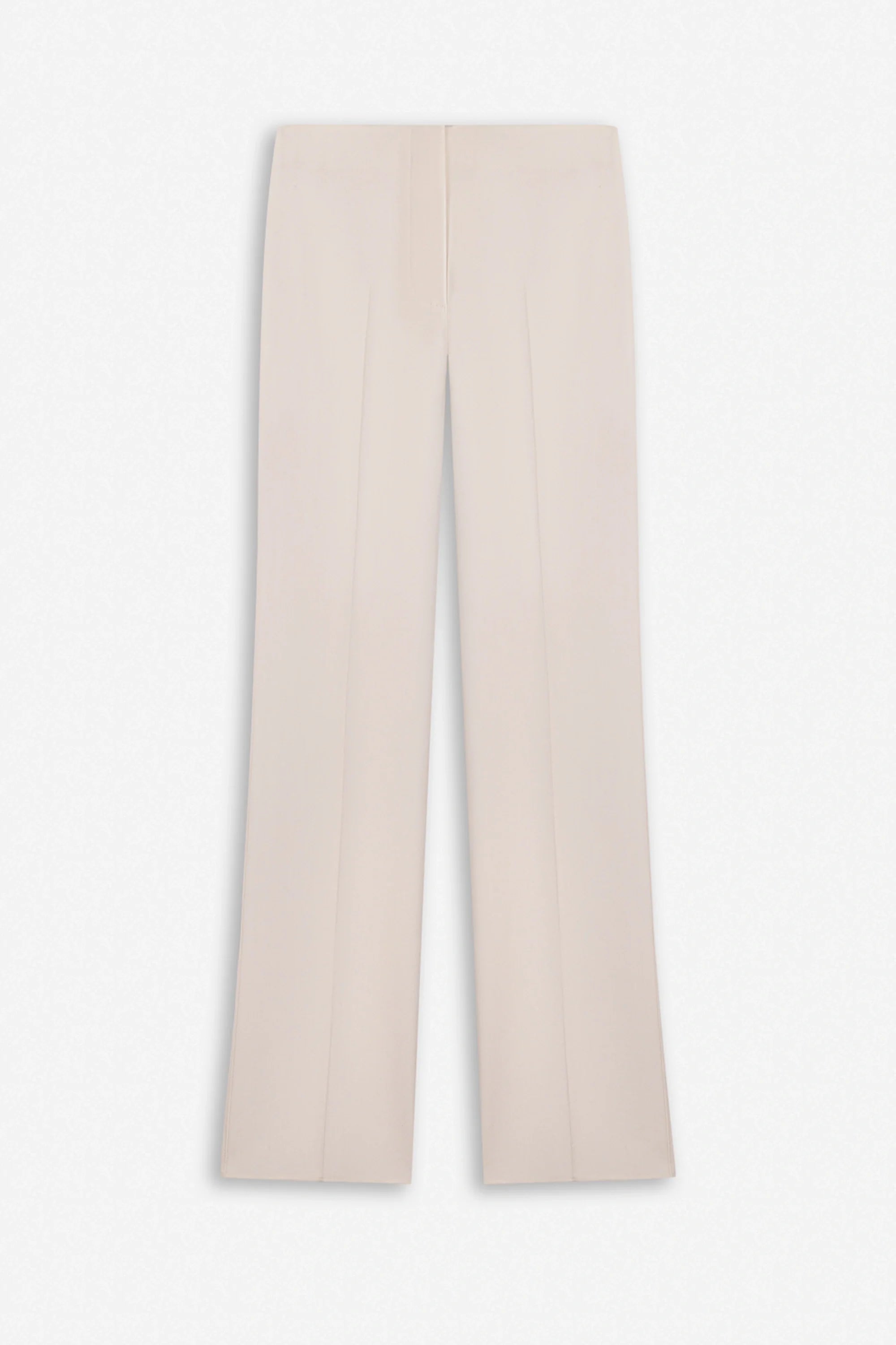 High Waist Slit Hem Trousers