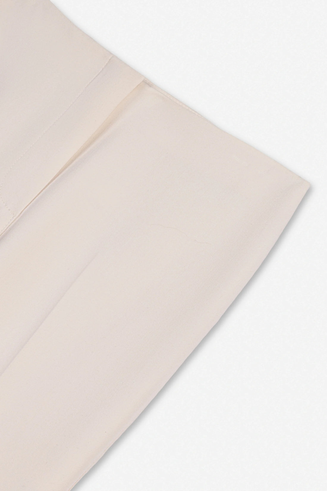 High Waist Slit Hem Trousers