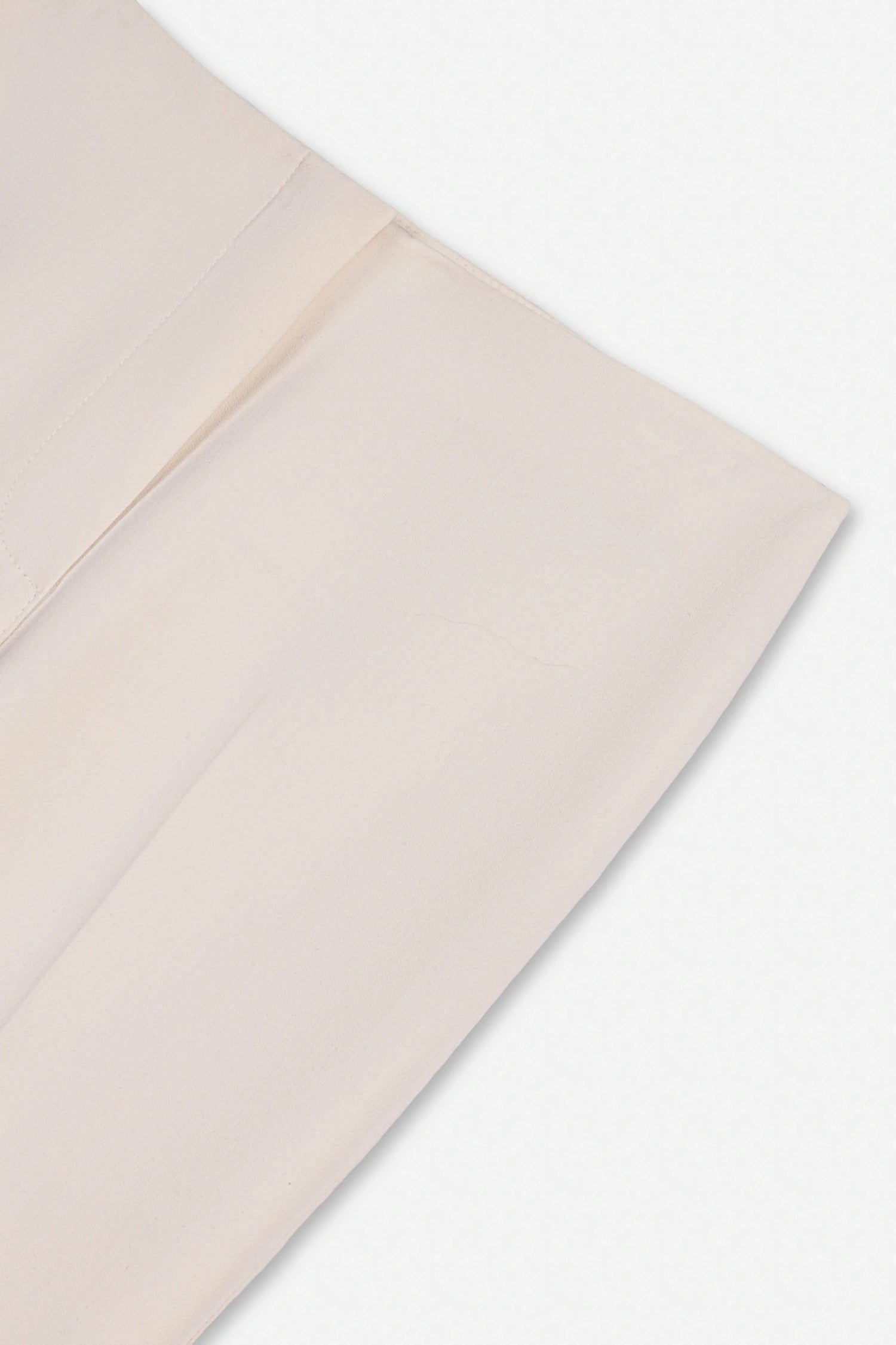 High Waist Slit Hem Trousers