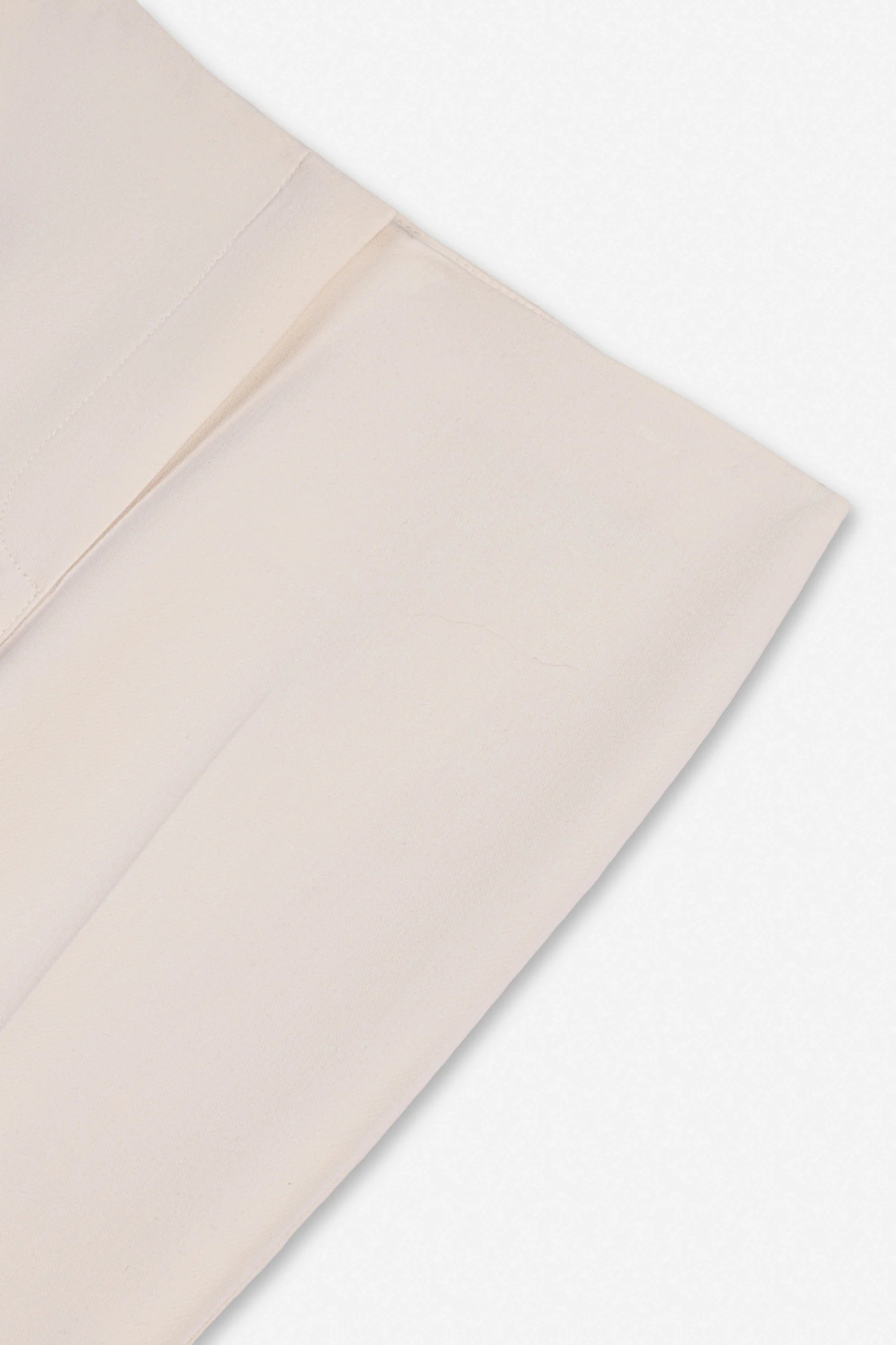 High Waist Slit Hem Trousers
