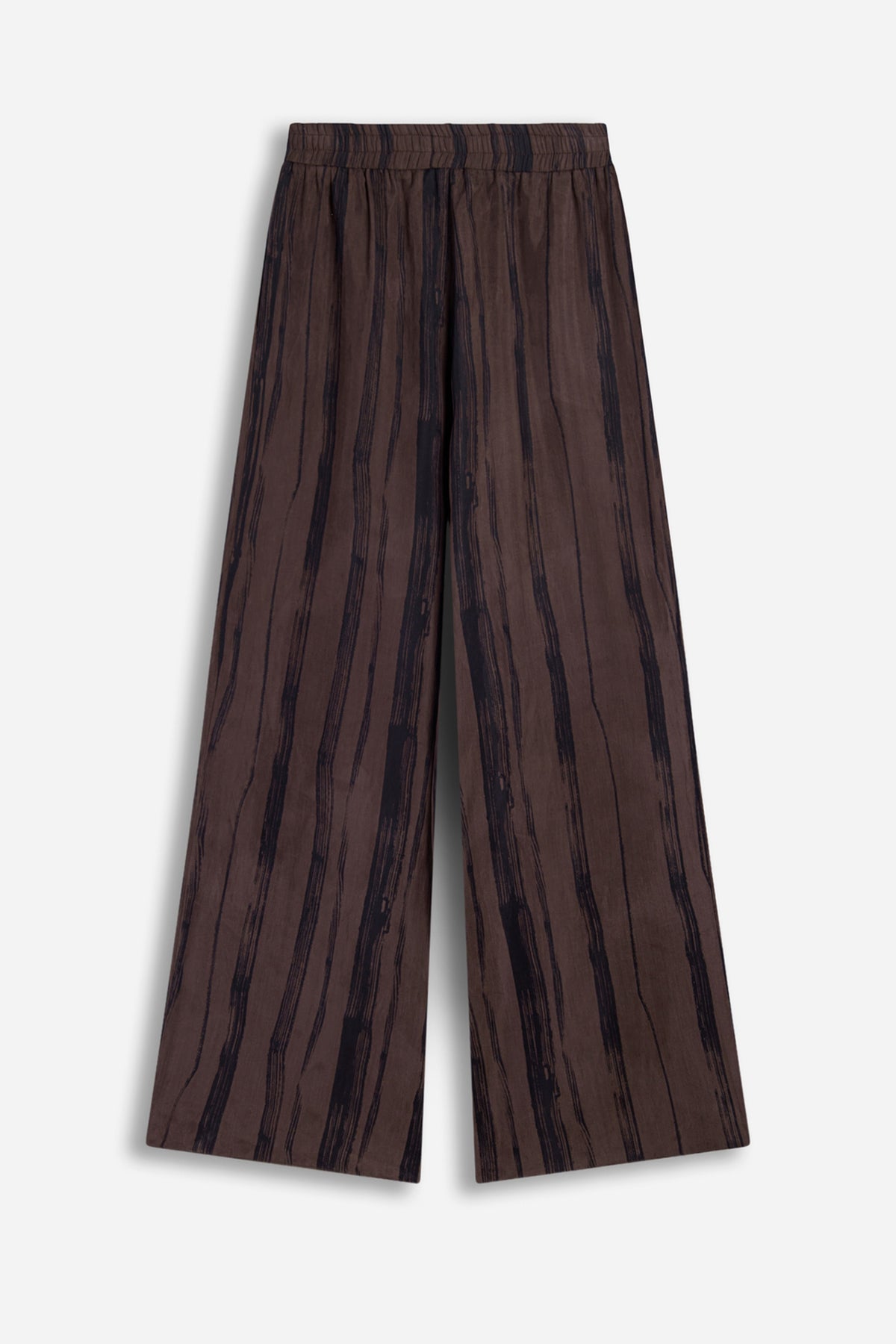 Printed Wide Leg Trousers