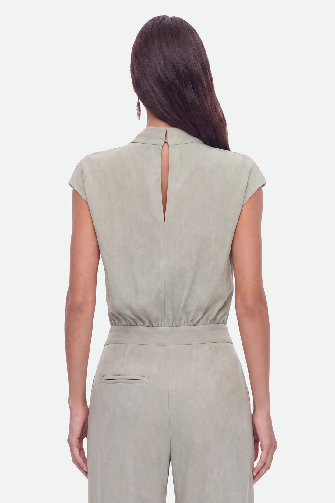 Accessory Detail Straight Leg Trousers