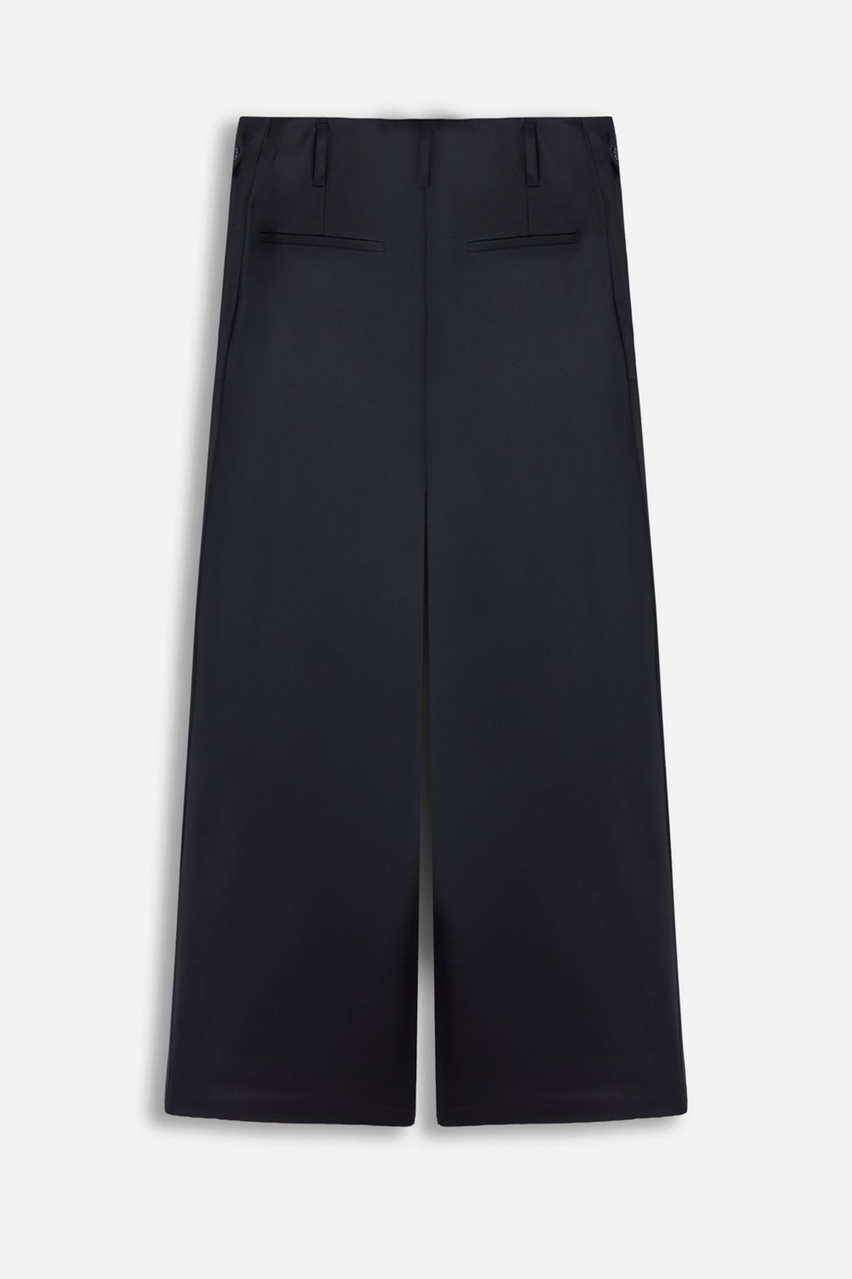 Double Pleat Belted Trousers
