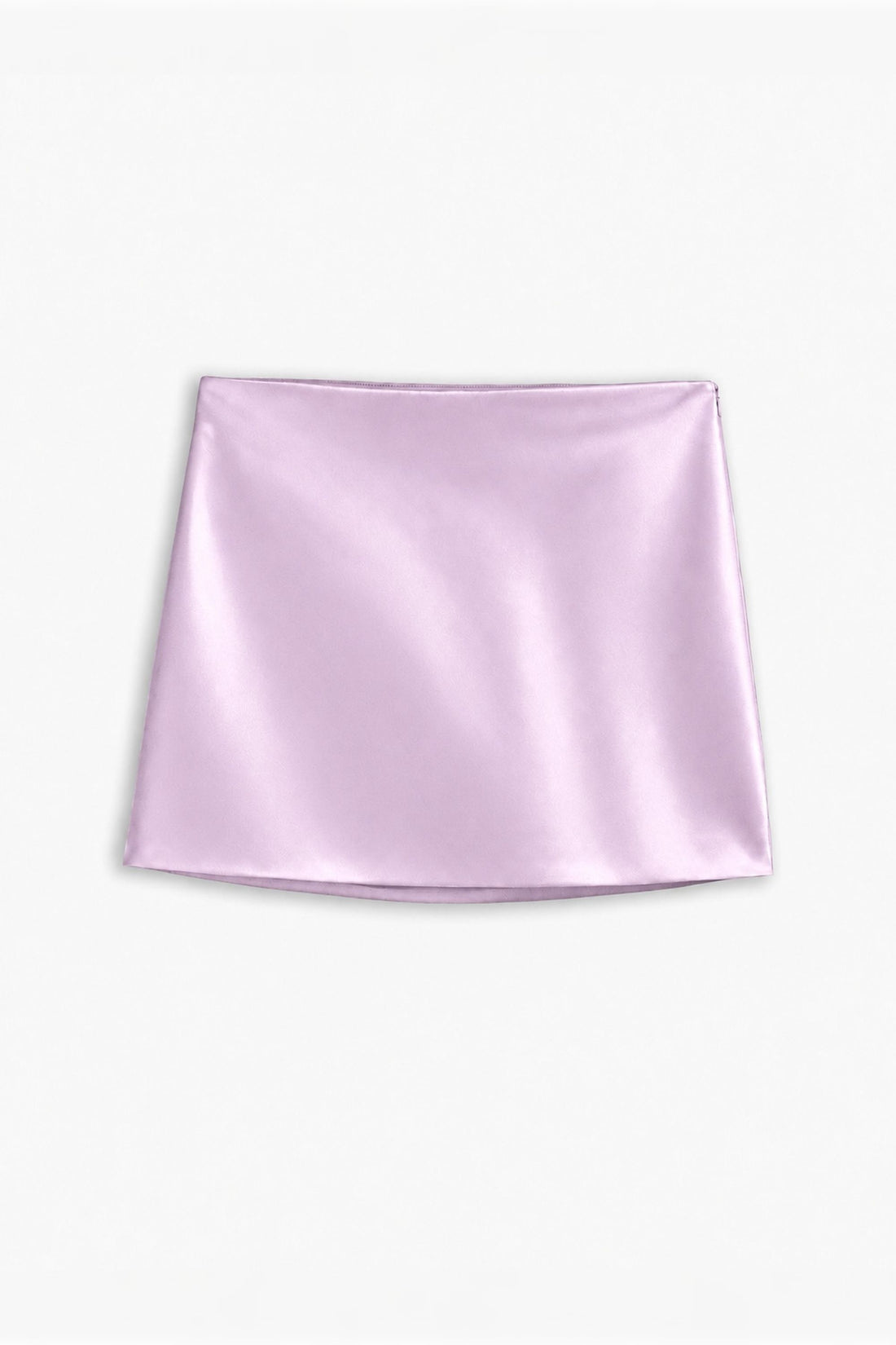 High Waist Flared Mini Skirt