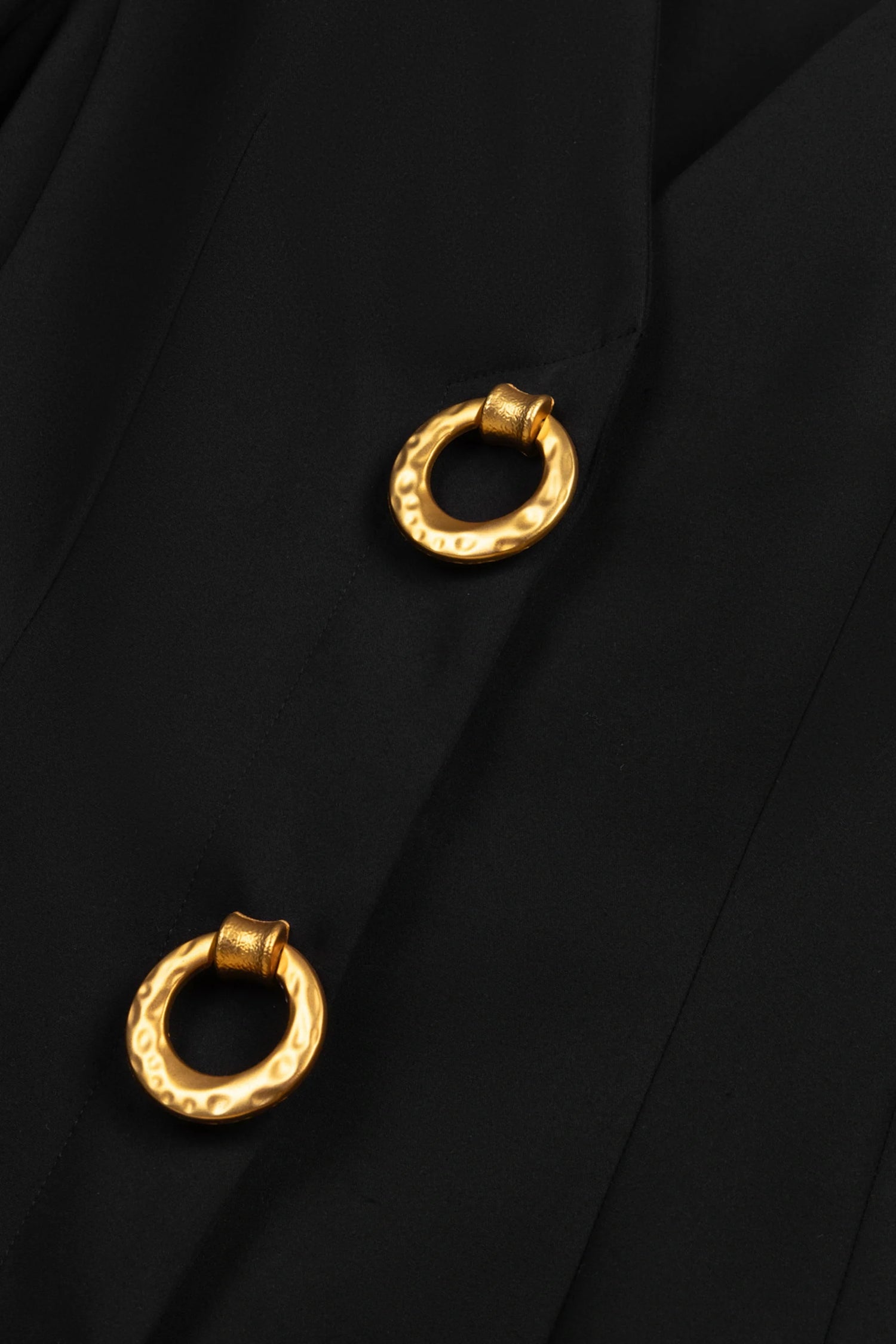 Ring Button Wrap Front Jacket