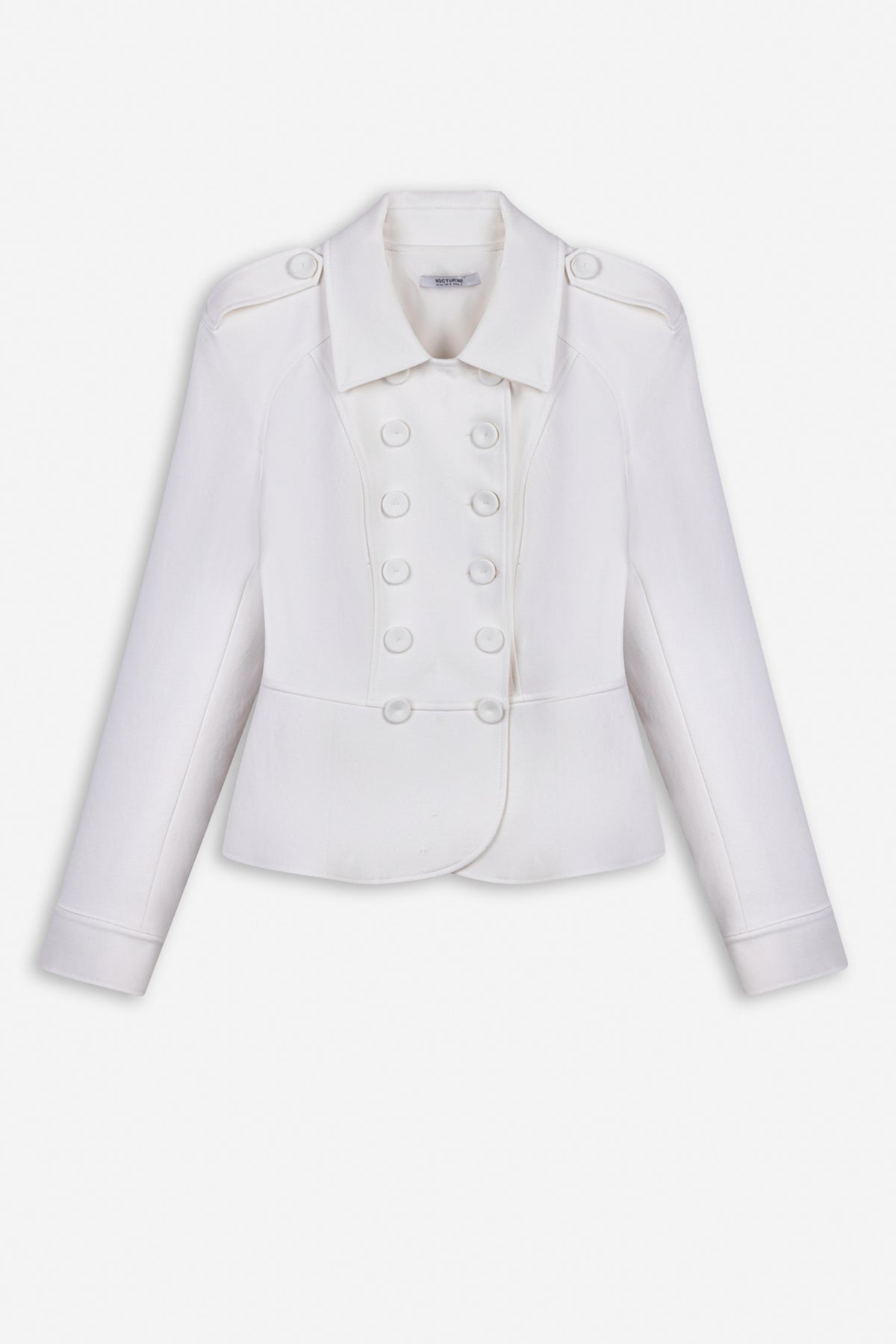 Double Breasted Epaulette Jacket