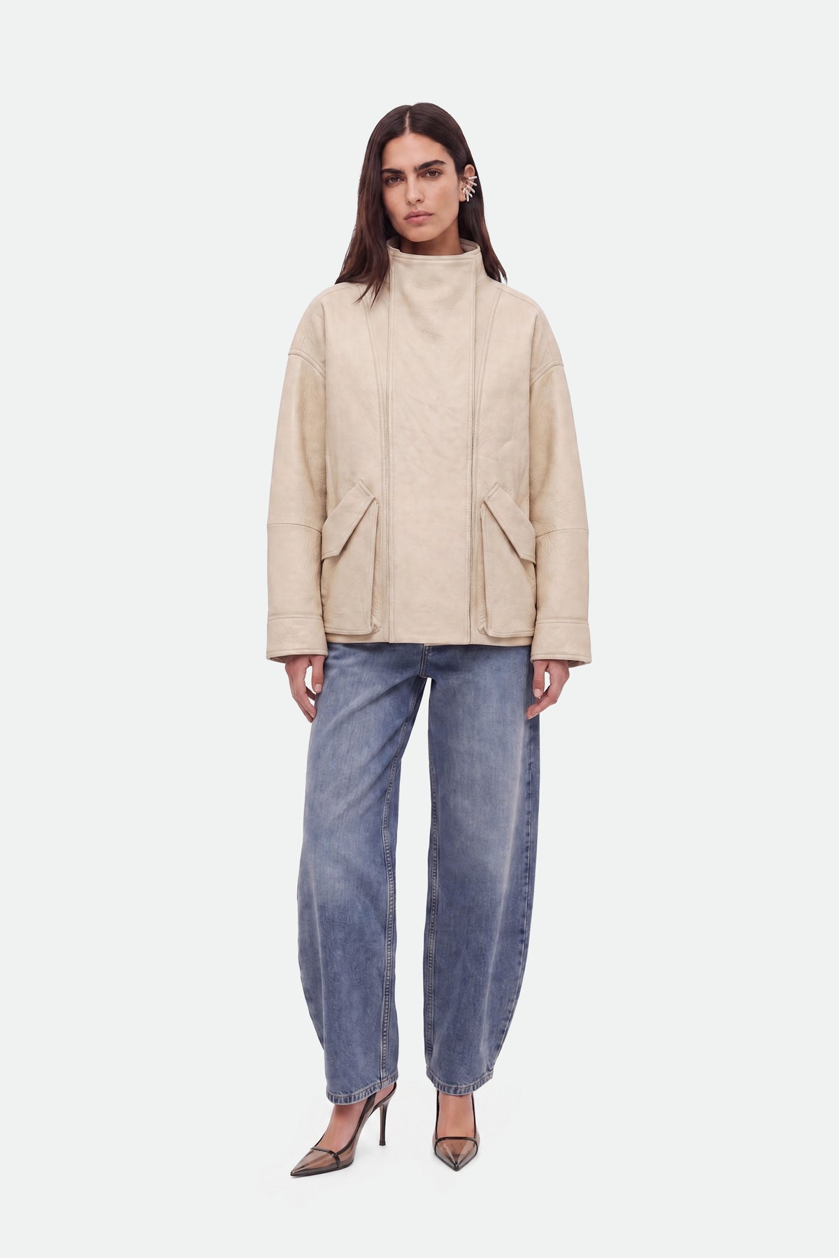 Oversized Shearling Jacket