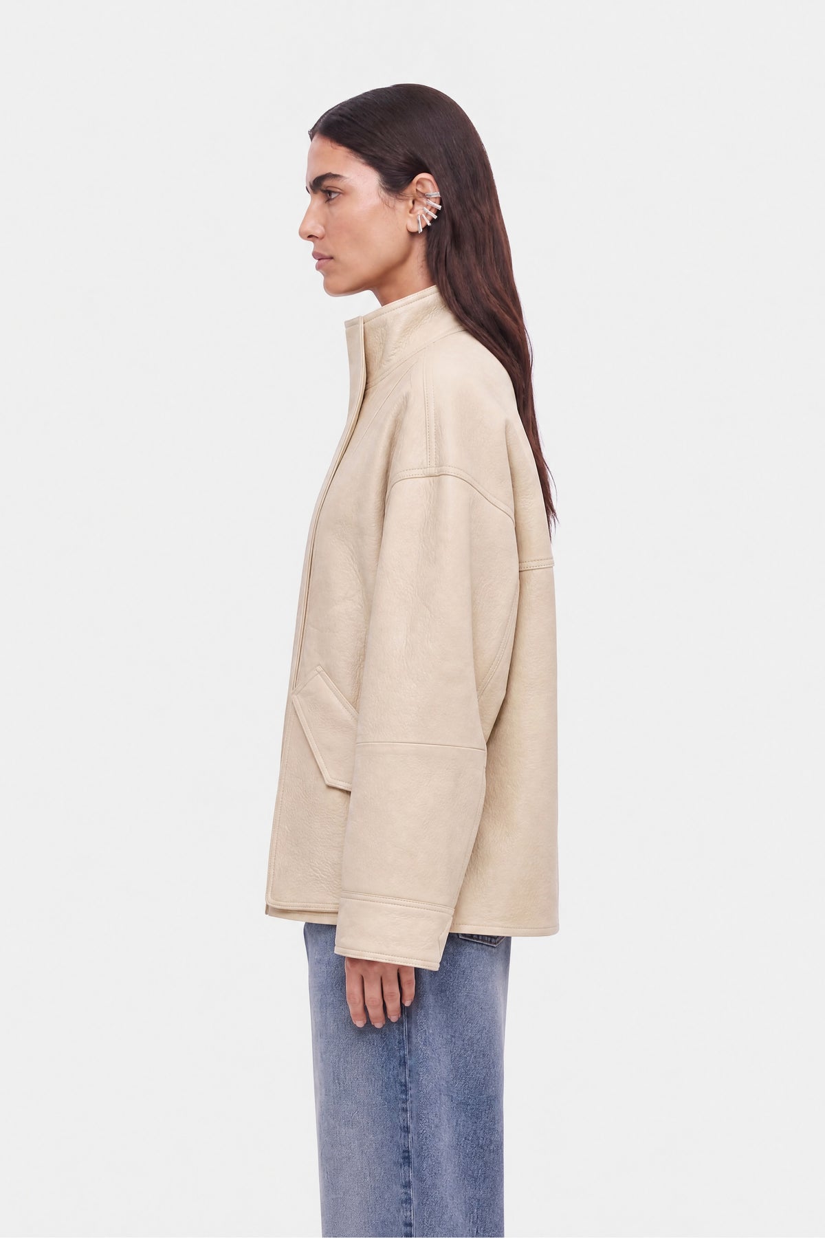 Oversized Shearling Jacket