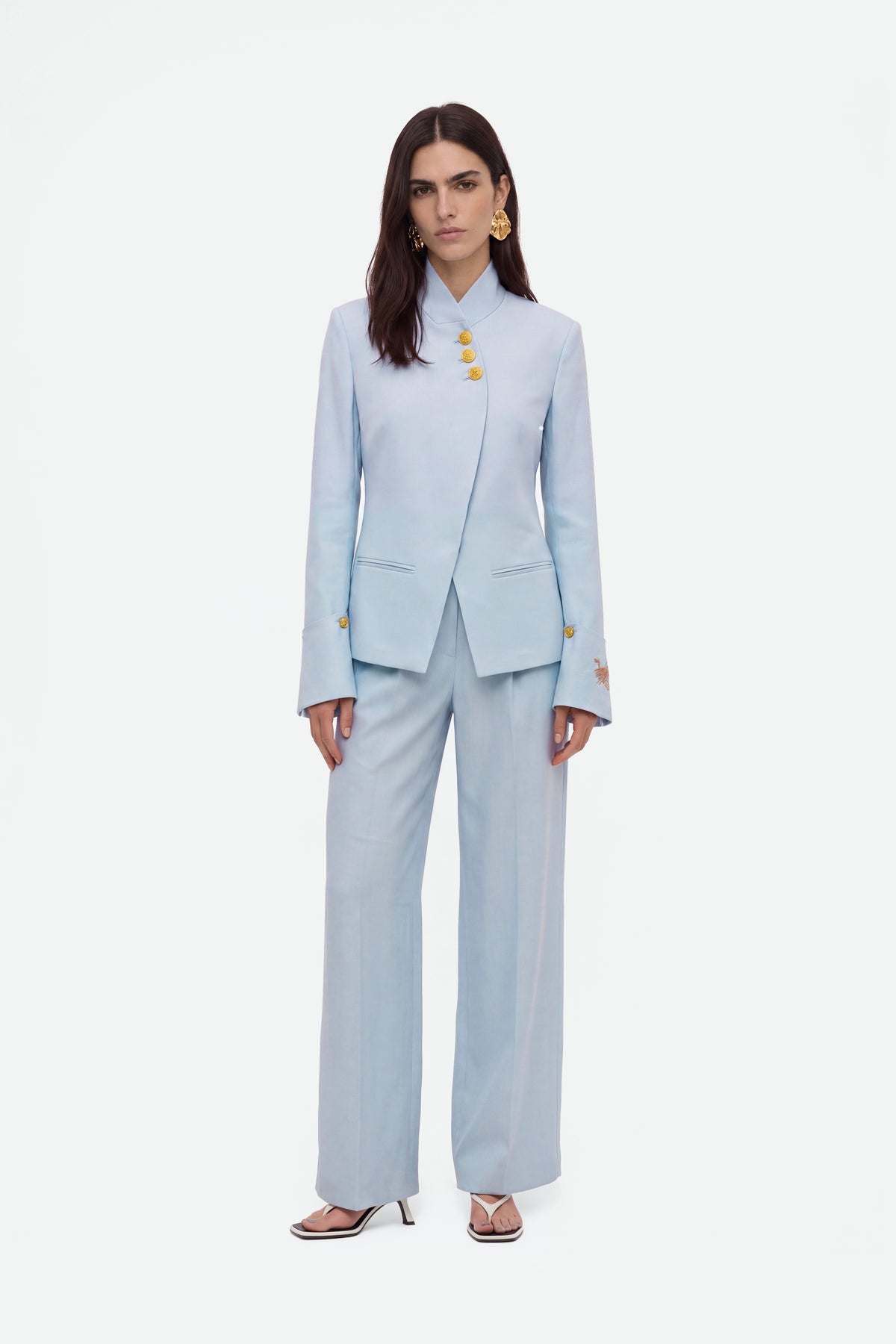 Wide Leg Trousers