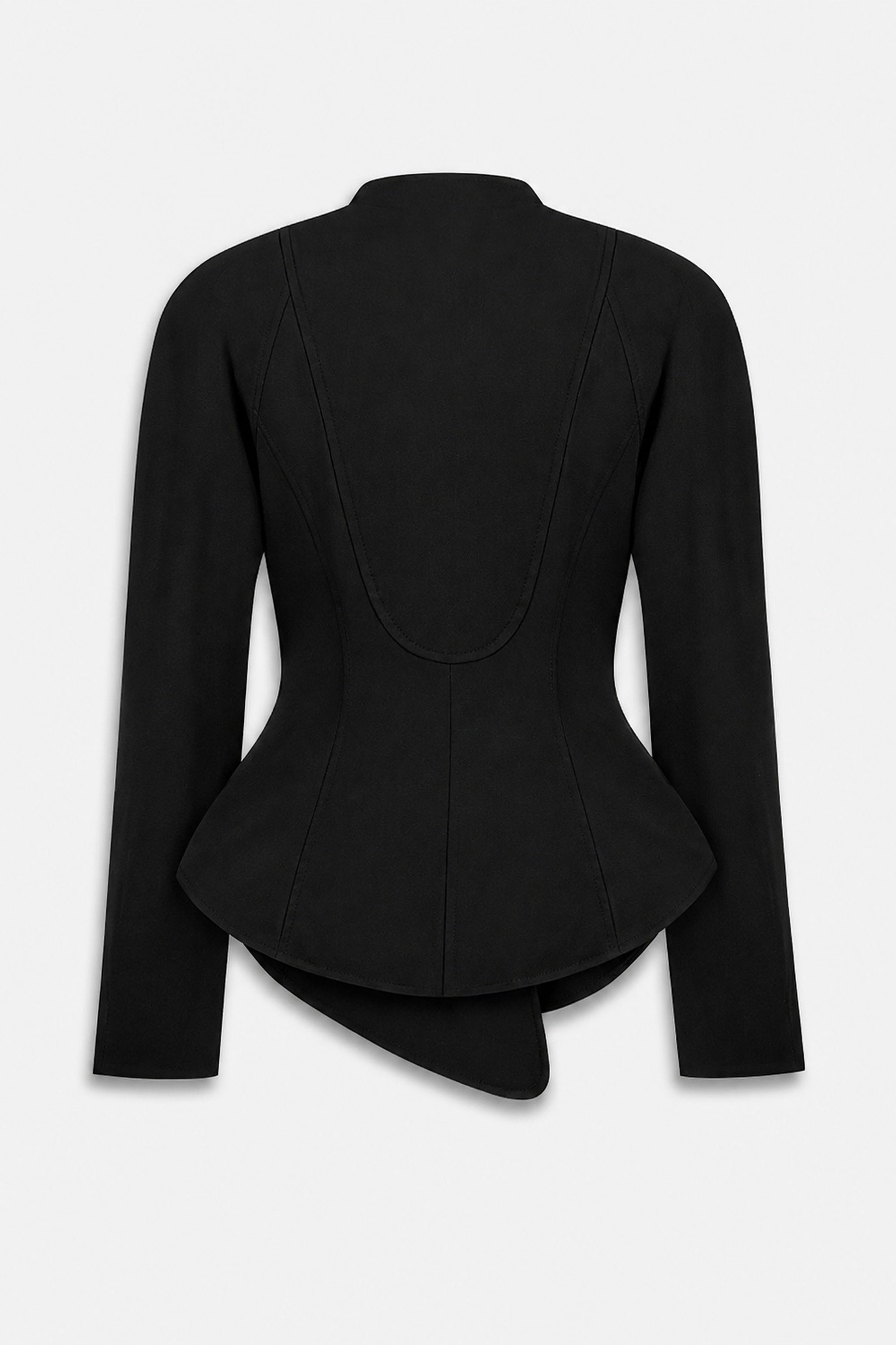 Double Breasted Stand Collar Jacket