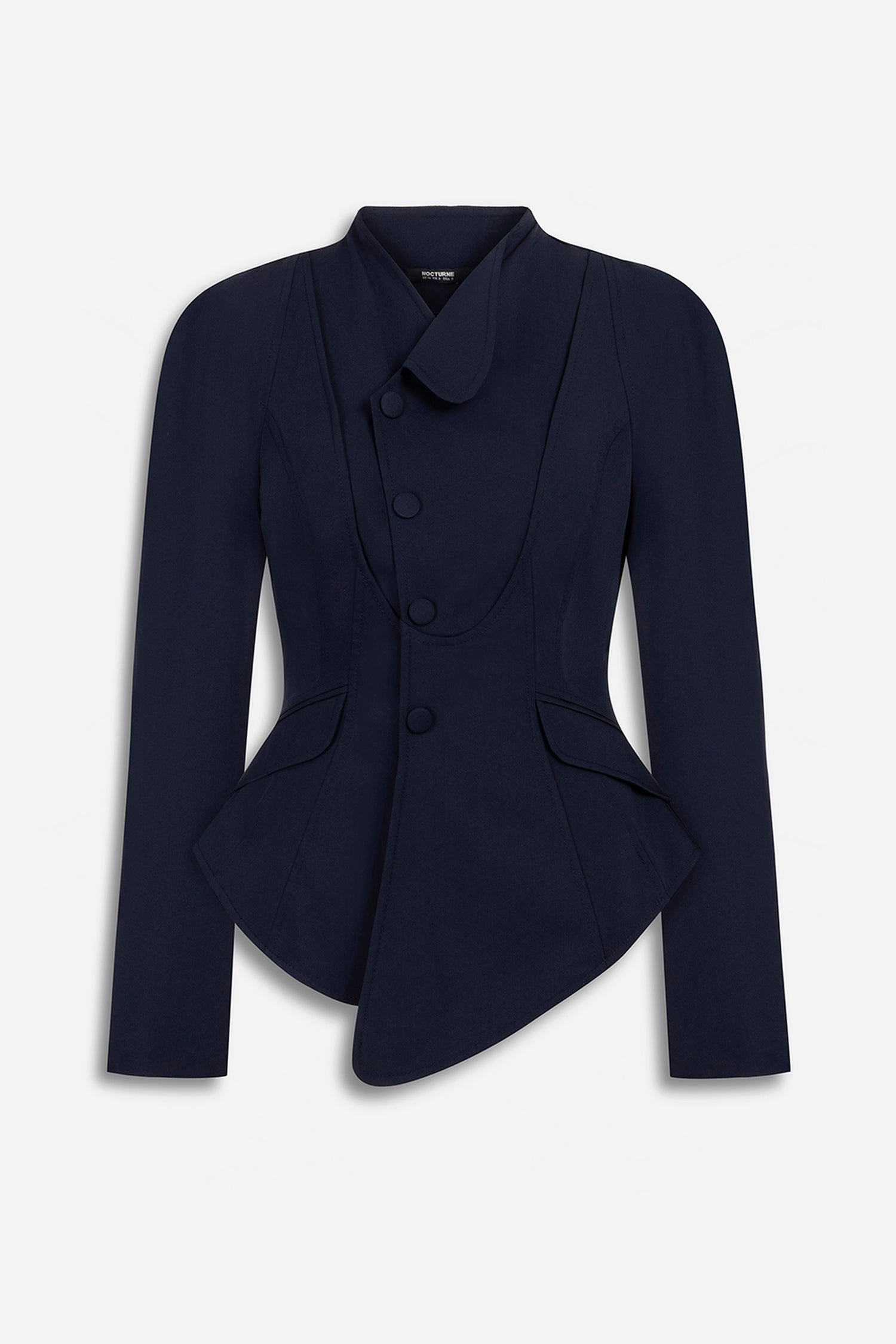 Double Breasted Stand Collar Jacket