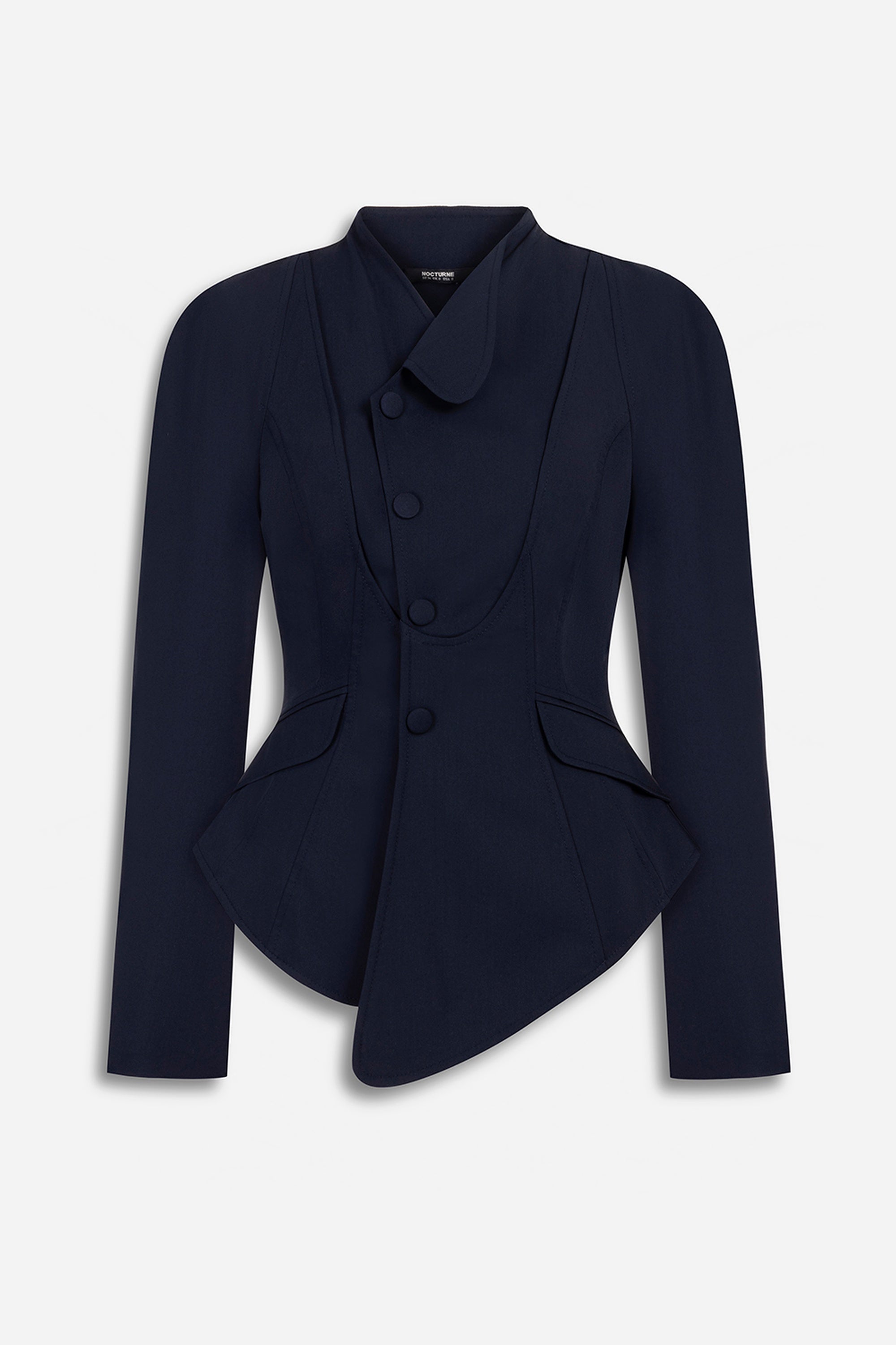 Double Breasted Stand Collar Jacket