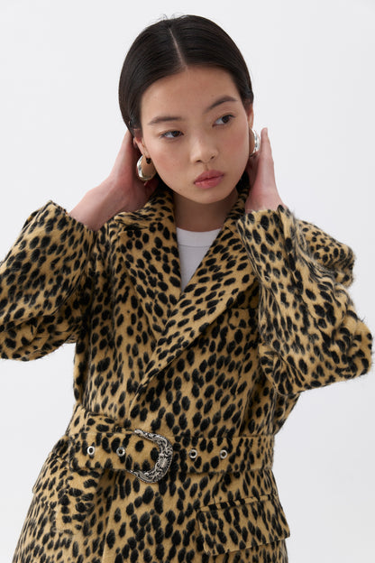 Leopard Print Jacket