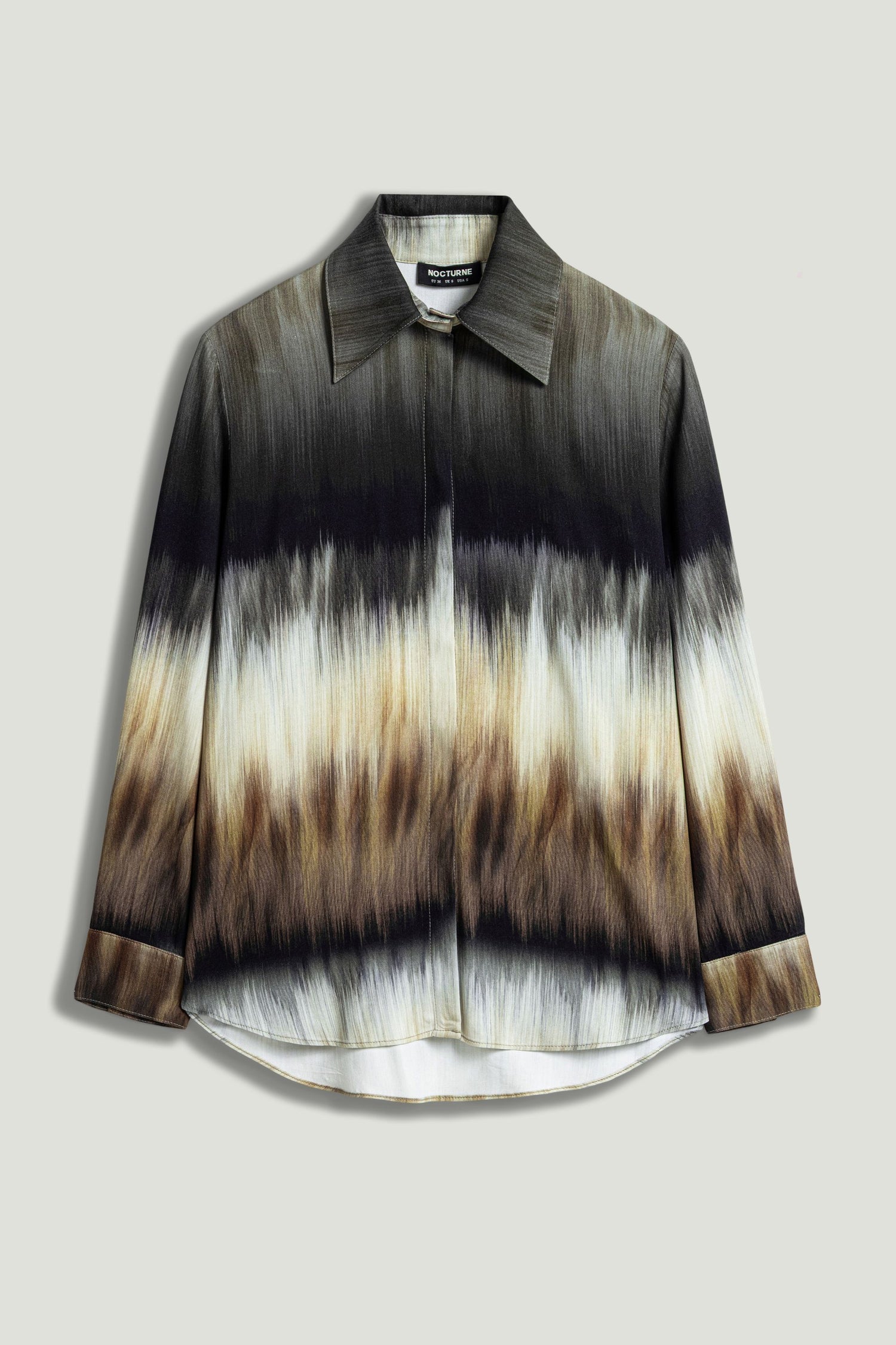 Tie-Dye Patterned Shirt