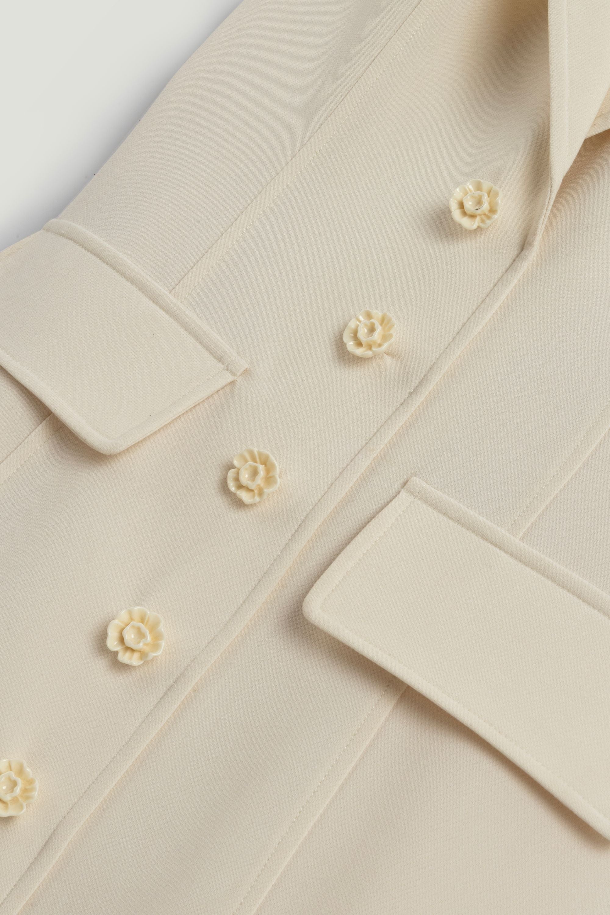 Floral Button Detailed Maxi Dress