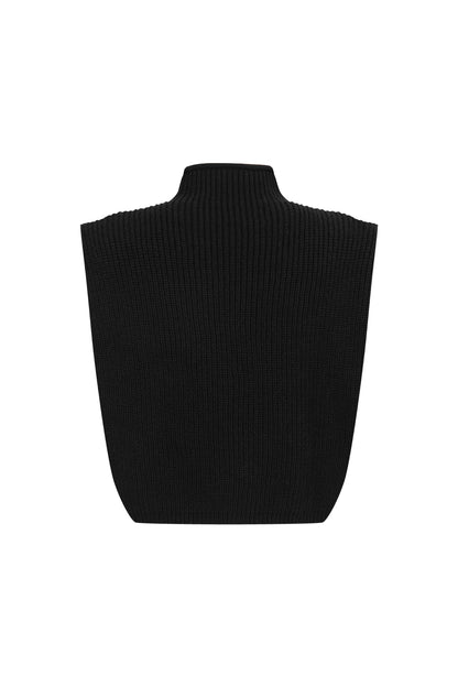 Ribbed Turtleneck Knit Sweater