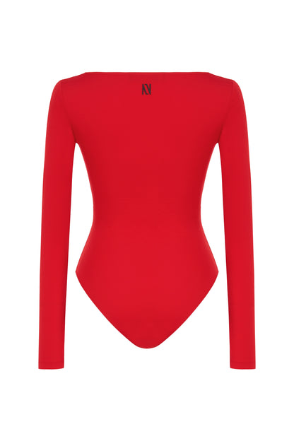 Crew Neck Bodysuit