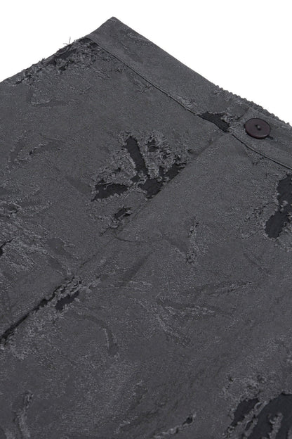 Anthracite Jacquard Trousers