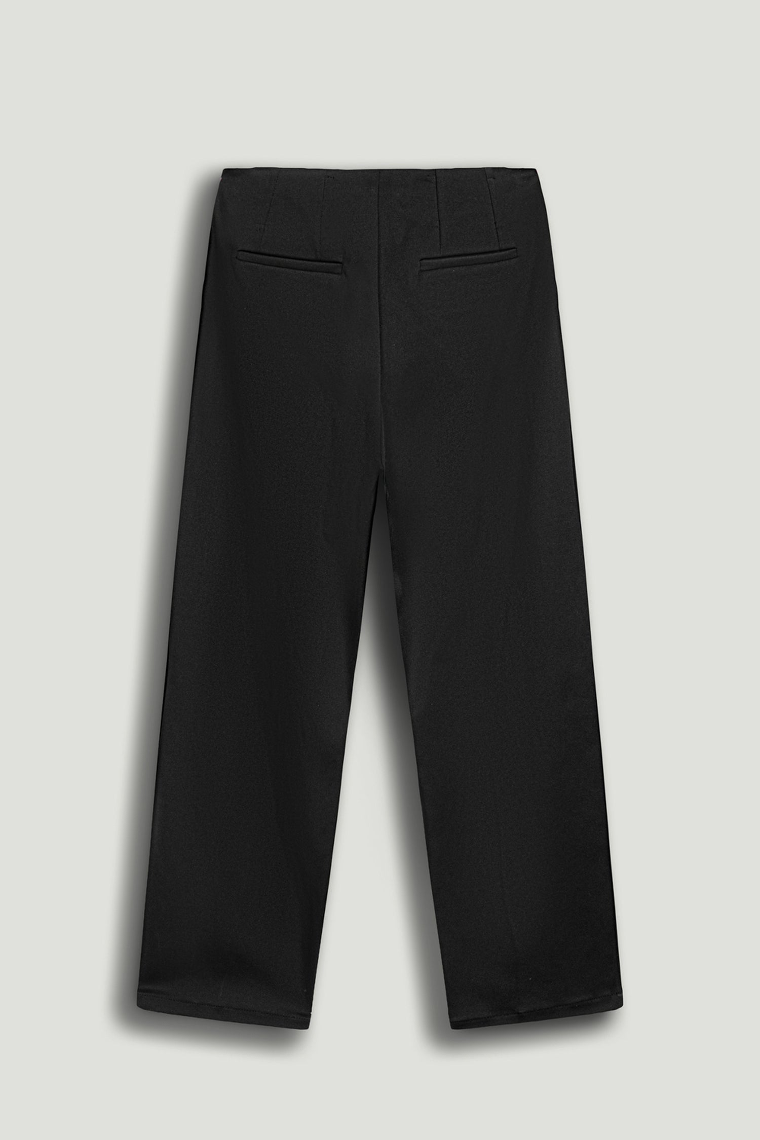 Black Pleat Detailed Pants