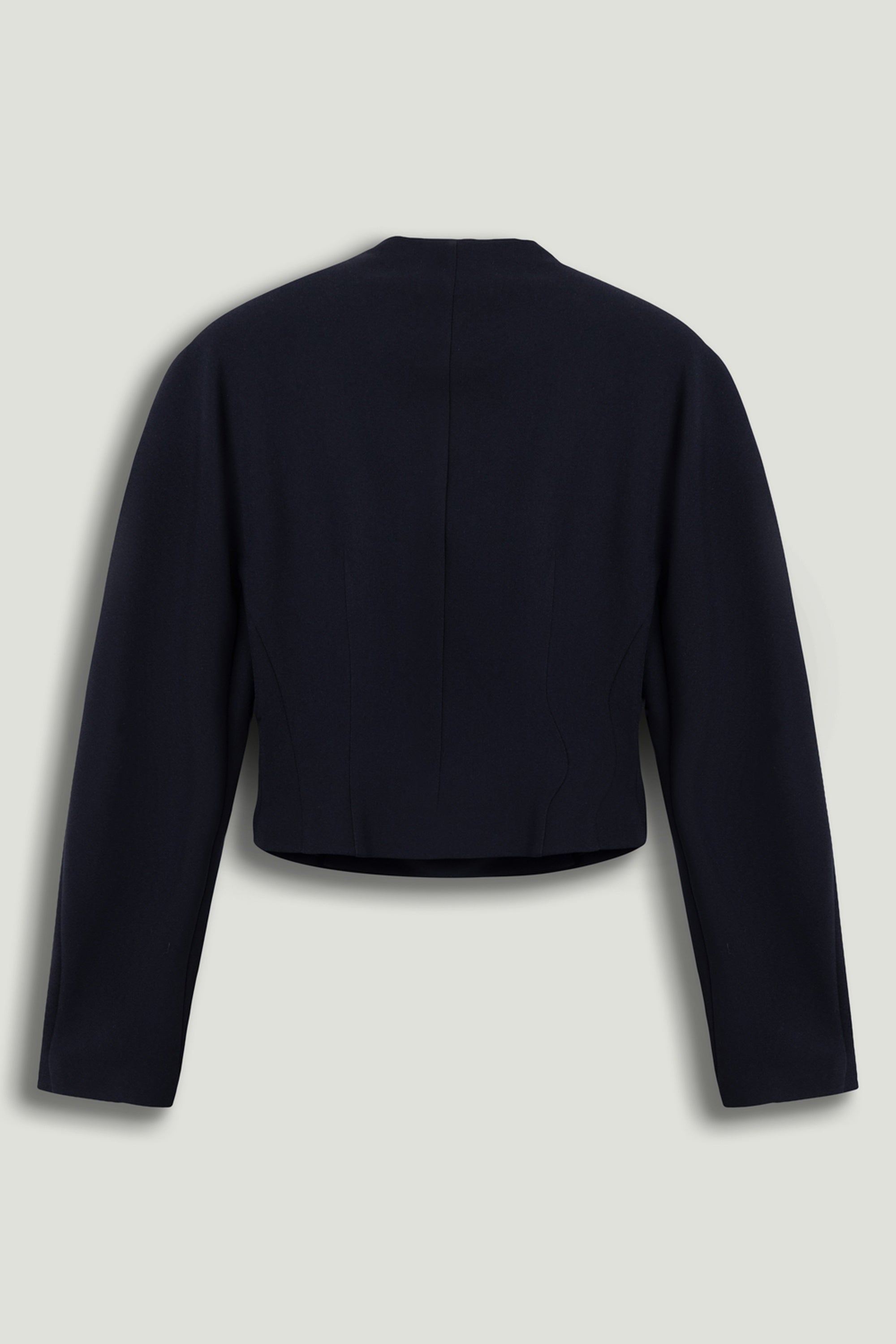 Asymmetric Buttoned Tailored Jacket – Nocturne