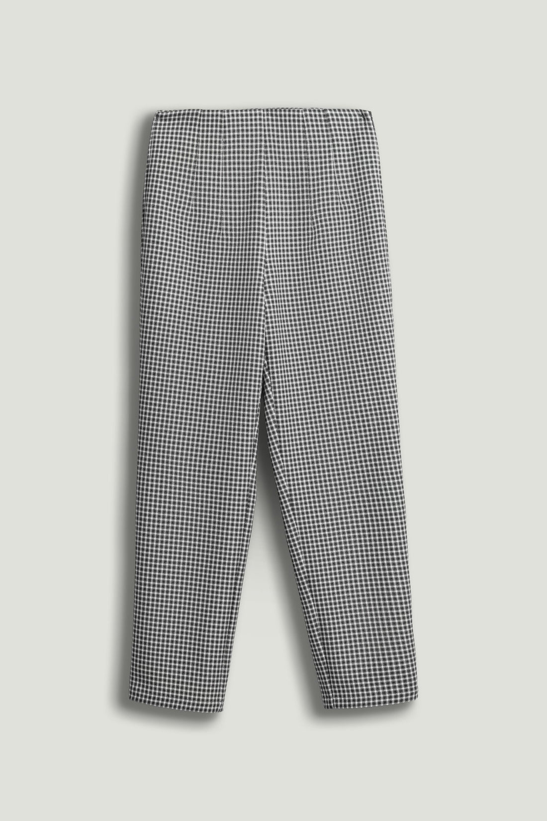 Tailored Micro Check Cigarette Pants