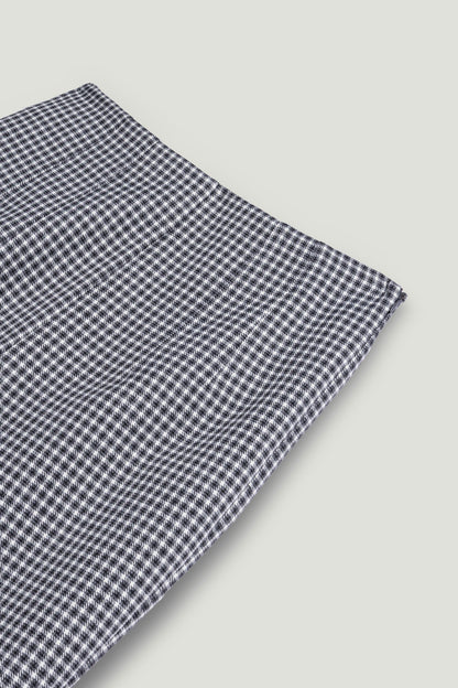 Tailored Micro Check Cigarette Pants