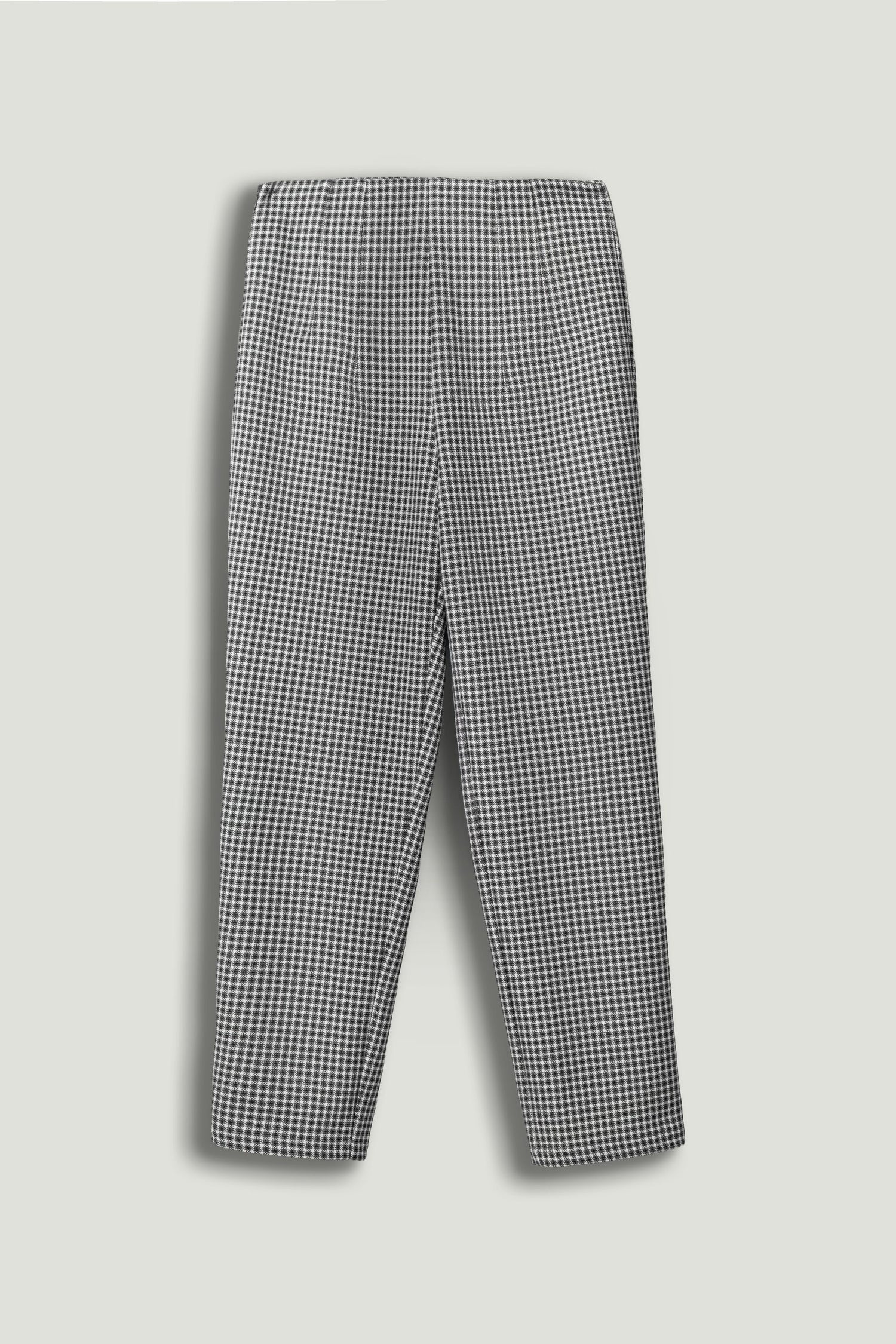 Tailored Micro Check Cigarette Pants