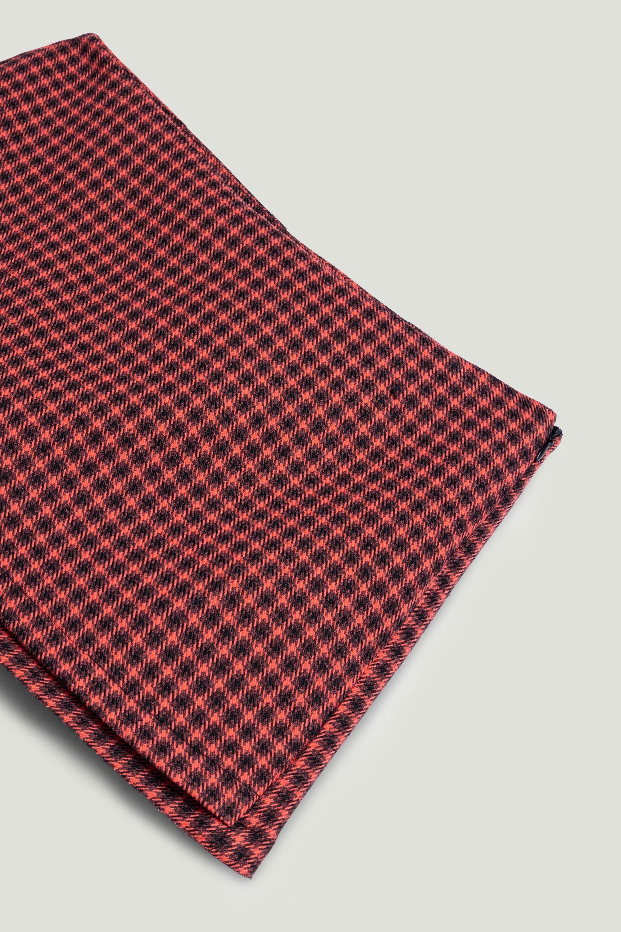 Checked High-Rise Mini Skort