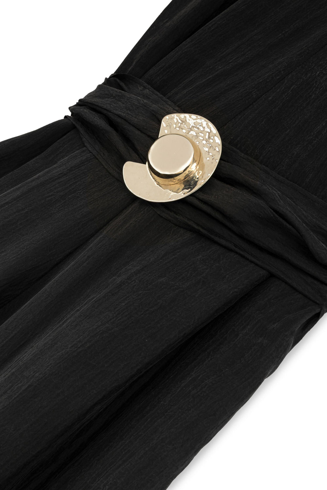 Black Metal Accessory Overalls