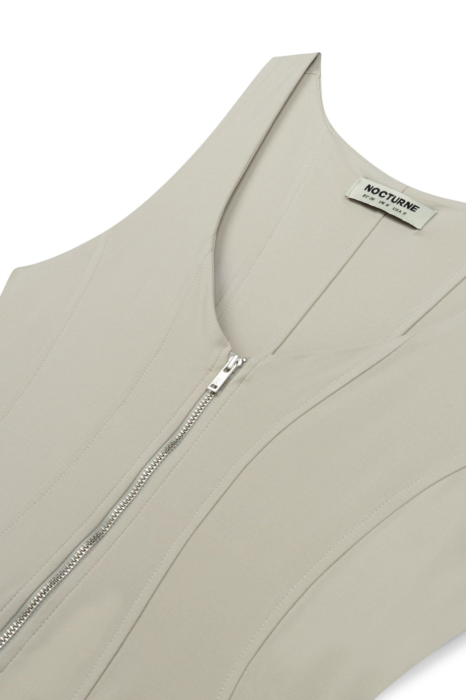 Denim Garnished Jumpsuit