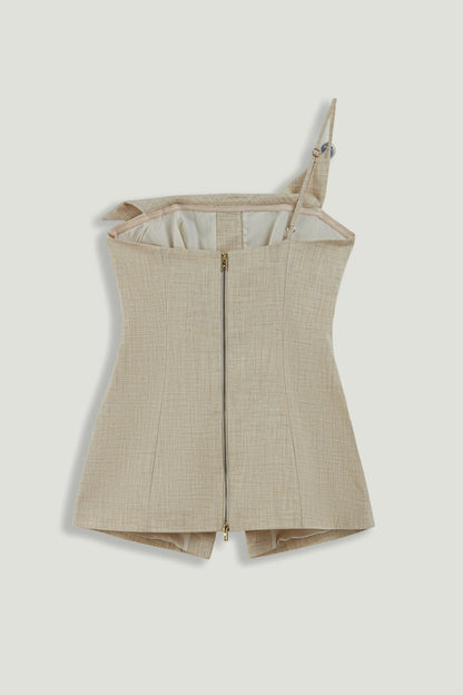 Asymmetric One-Shoulder Blouse