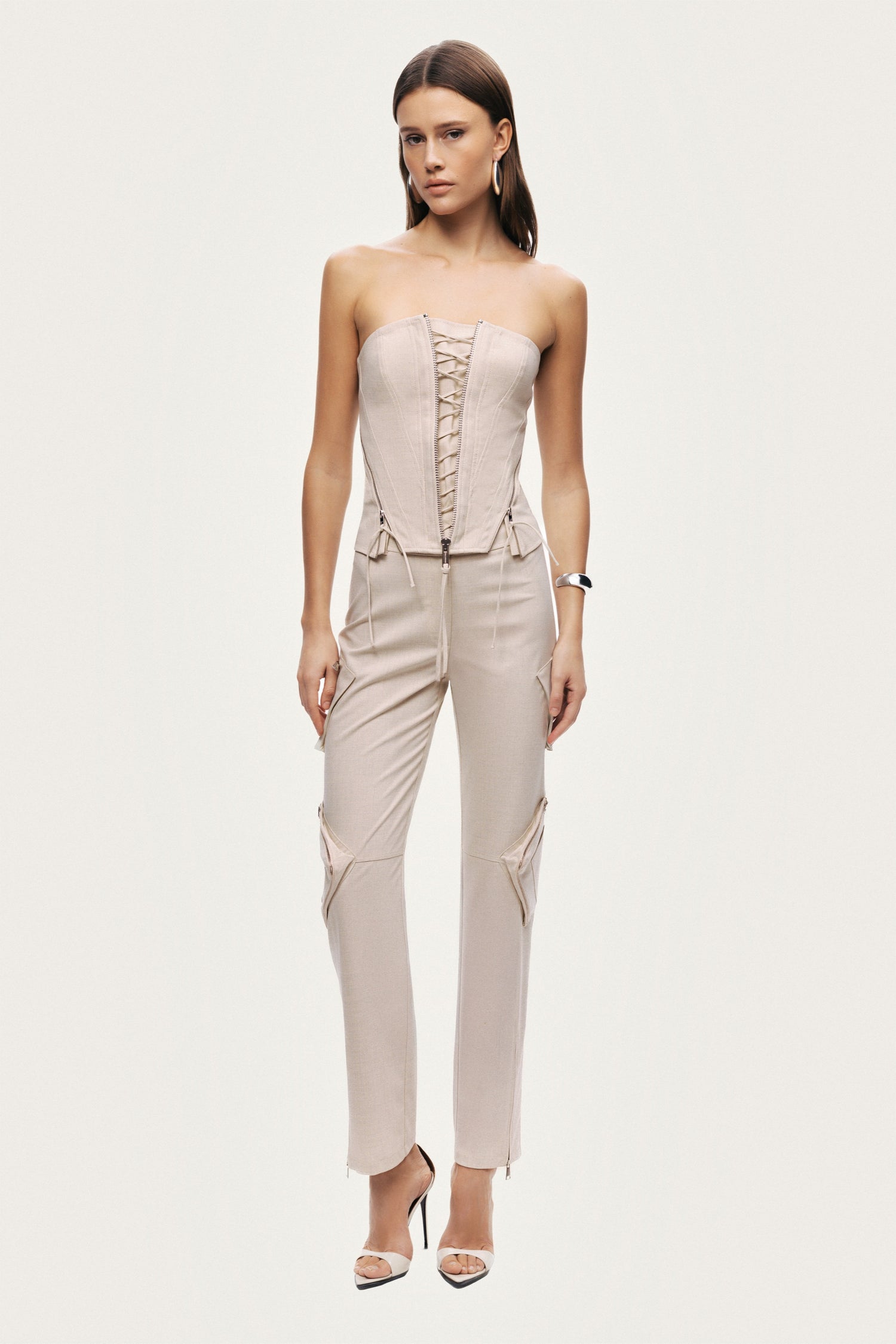 Pocket Detail Trousers
