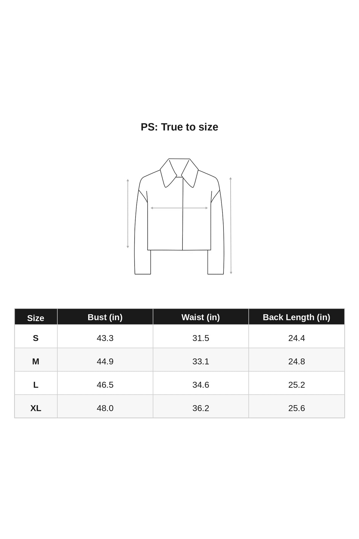 N27KN5395 size chart