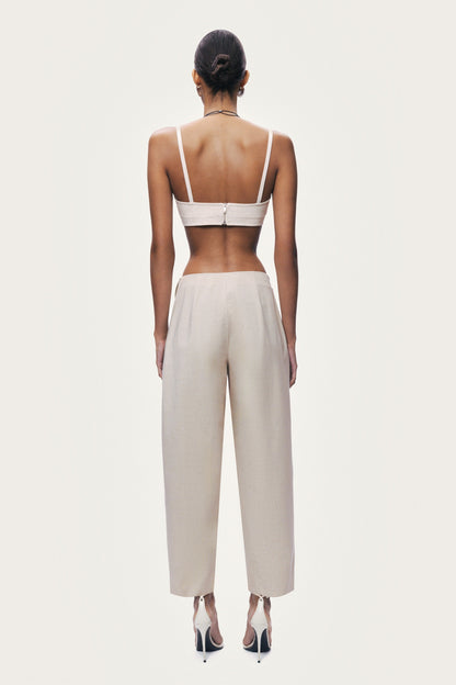 Waist-Panel Trousers