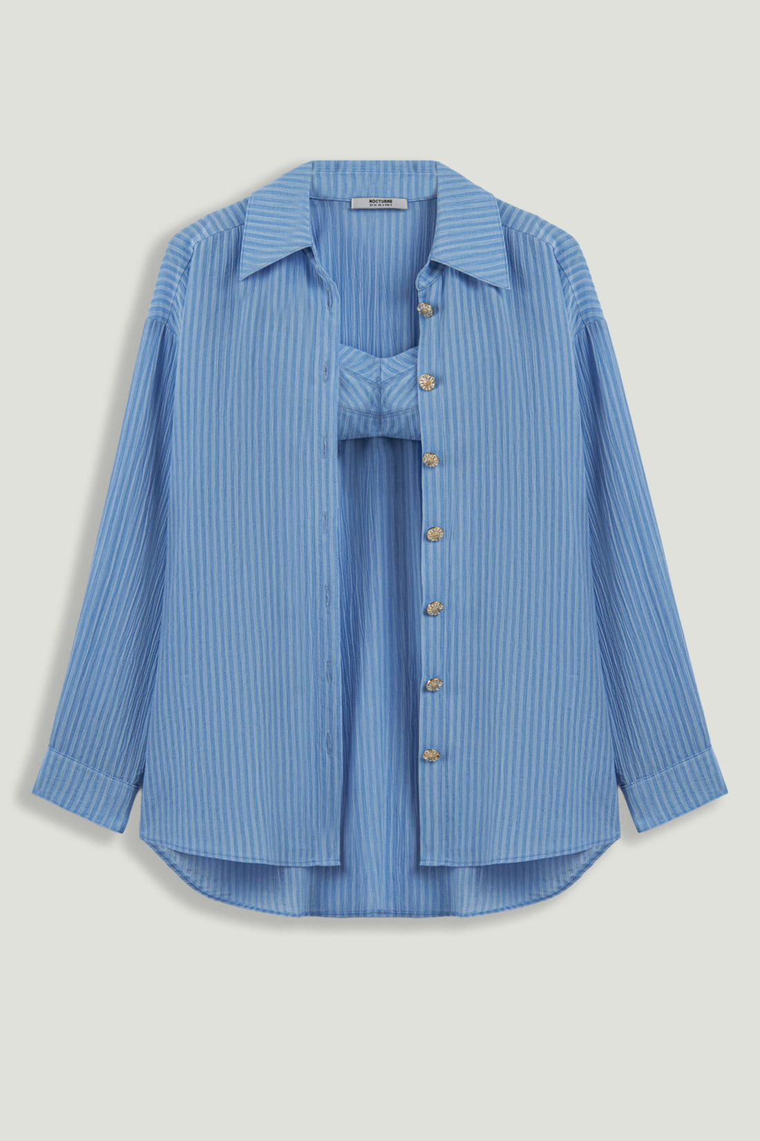 Bustier-Detail Shirt