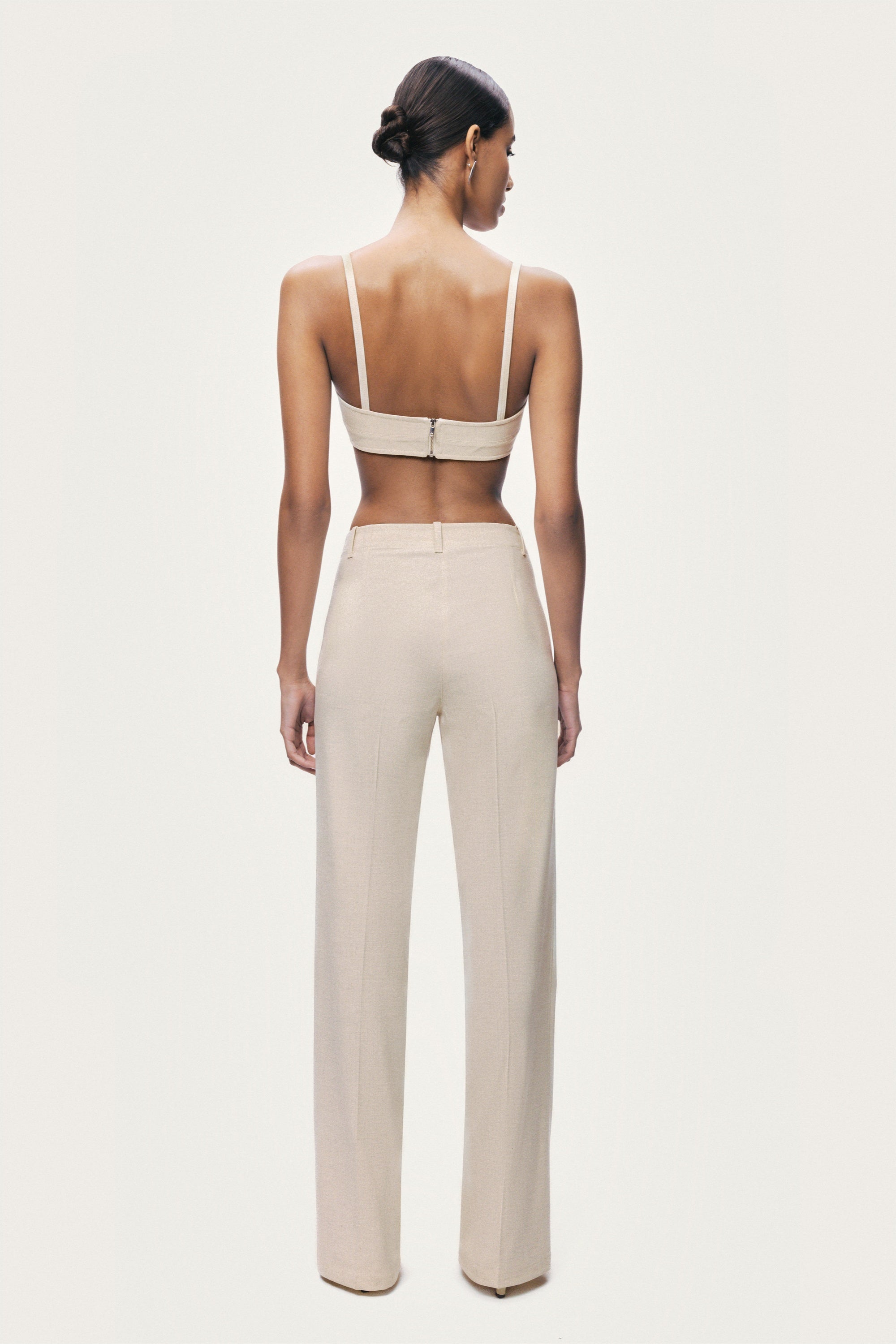 Straight-Leg Trousers
