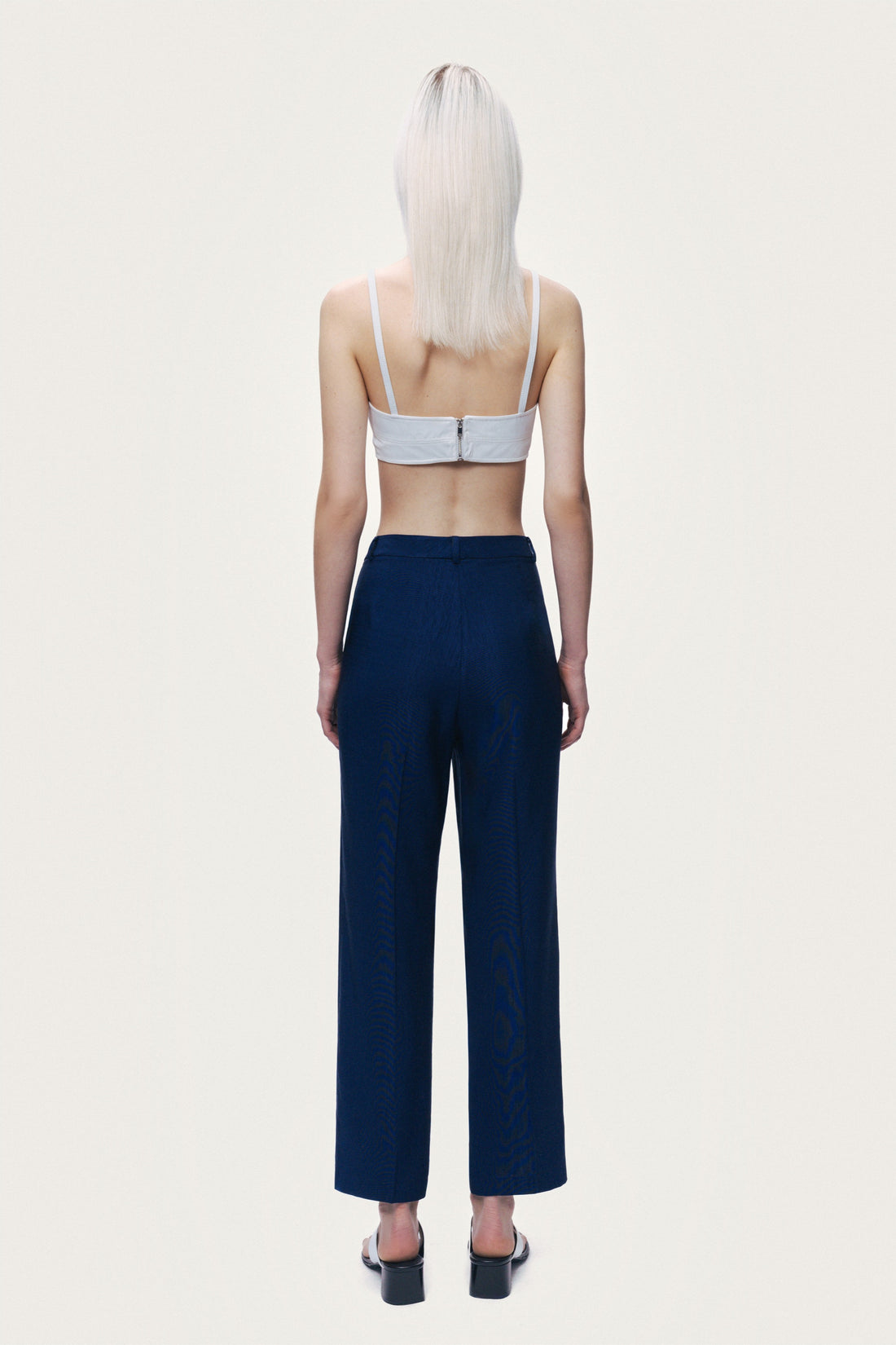 Straight-Leg Trousers