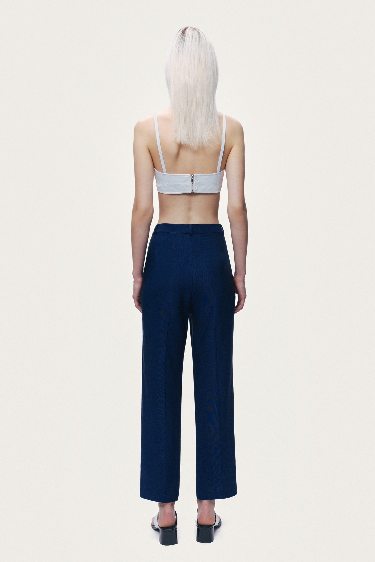 Straight-Leg Trousers