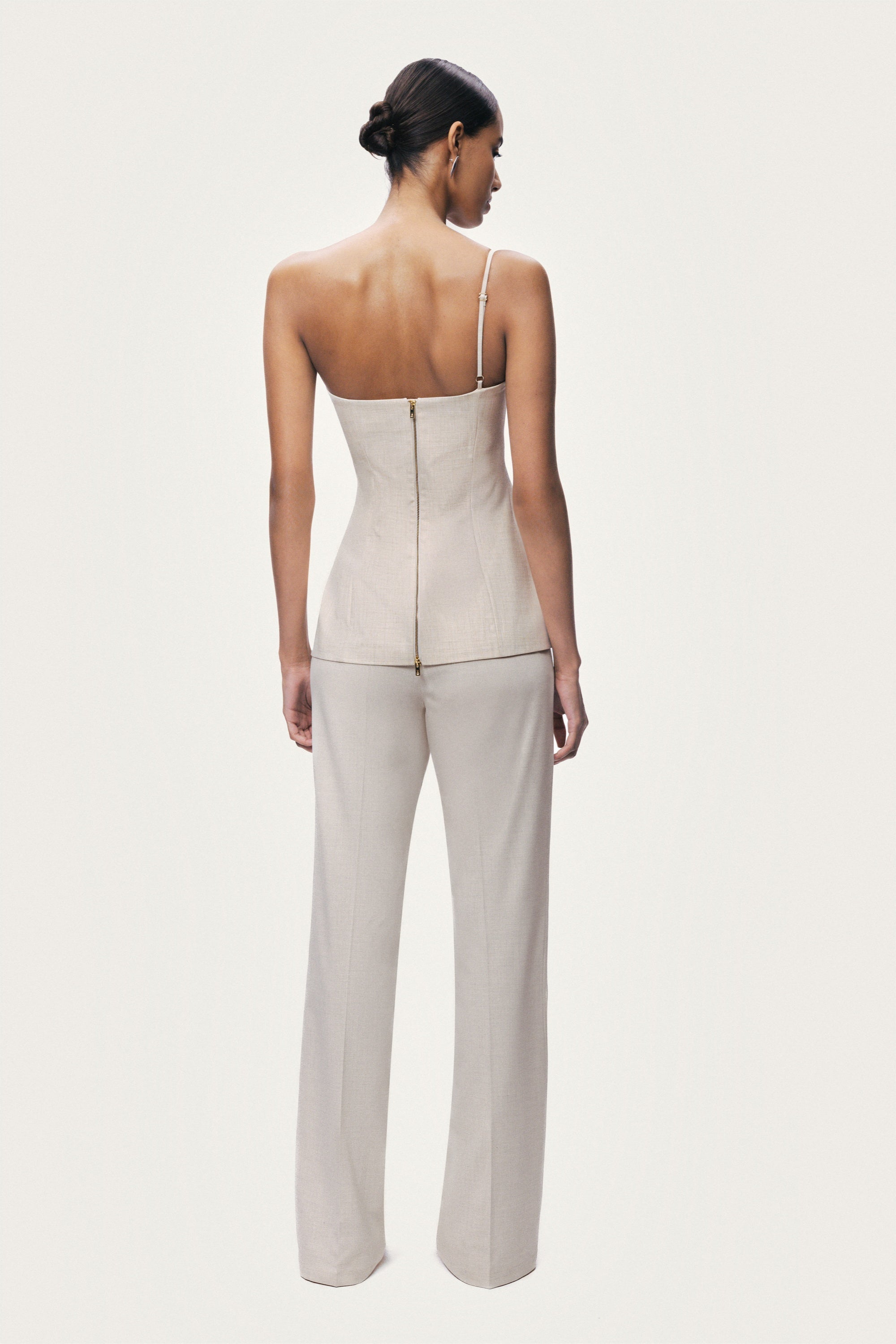 Straight-Leg Trousers