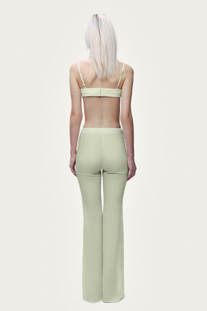 High-Waist Flare Trouser