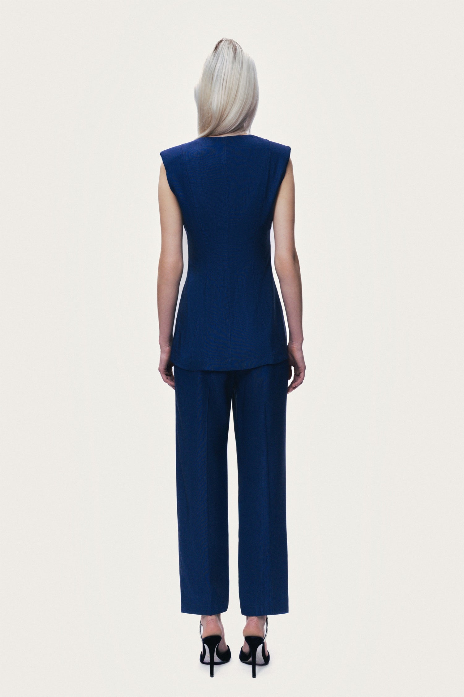 Padded V-Neck Vest